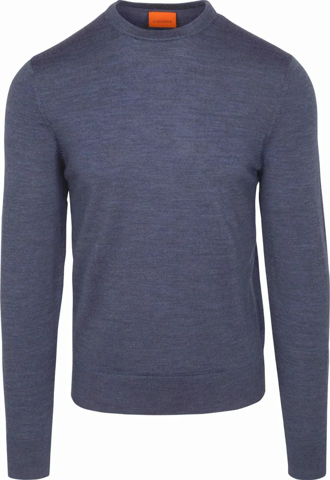 Suitable Merino Pullover Denim Blau - Größe 3XL günstig online kaufen