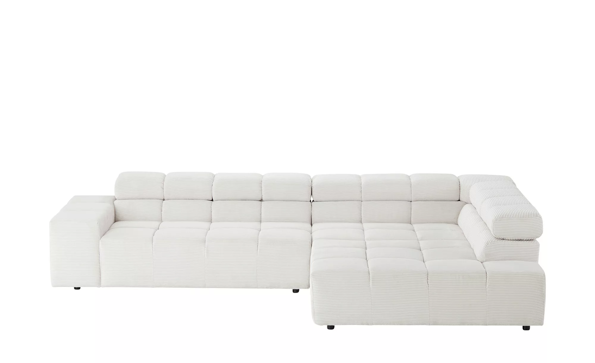 Ecksofa  Bandola ¦ weiß ¦ Maße (cm): B: 319 H: 82 T: 215.0 Polstermöbel > S günstig online kaufen