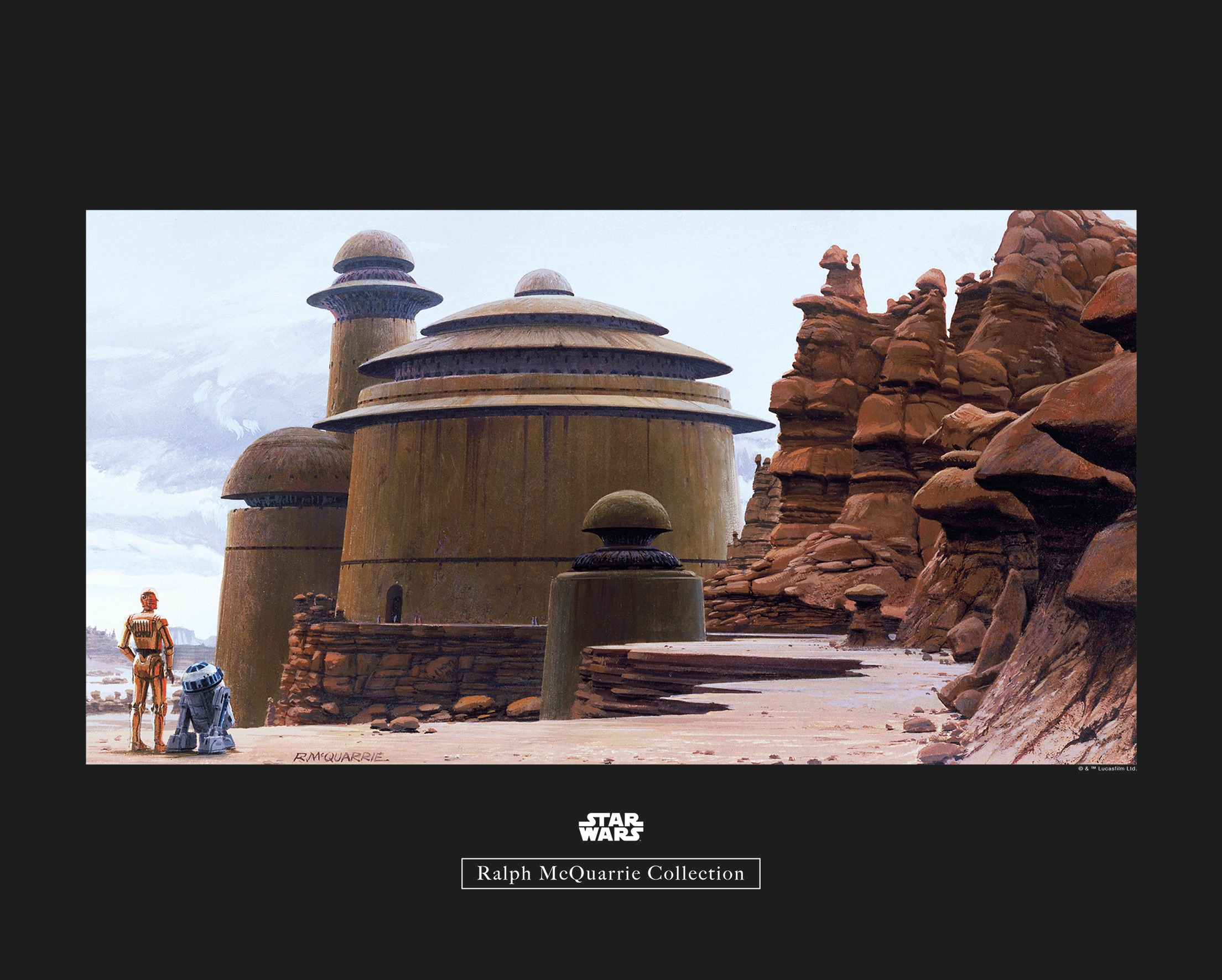 Komar Poster "Star Wars Classic RMQ Jabbas Palace", Star Wars, (1 St.), Kin günstig online kaufen