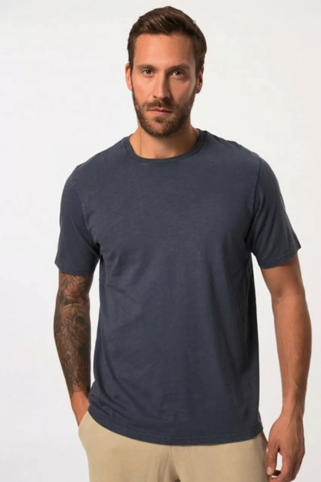 JP1880 T-Shirt T-Shirt Halbarm Rundhals bis 8 XL günstig online kaufen