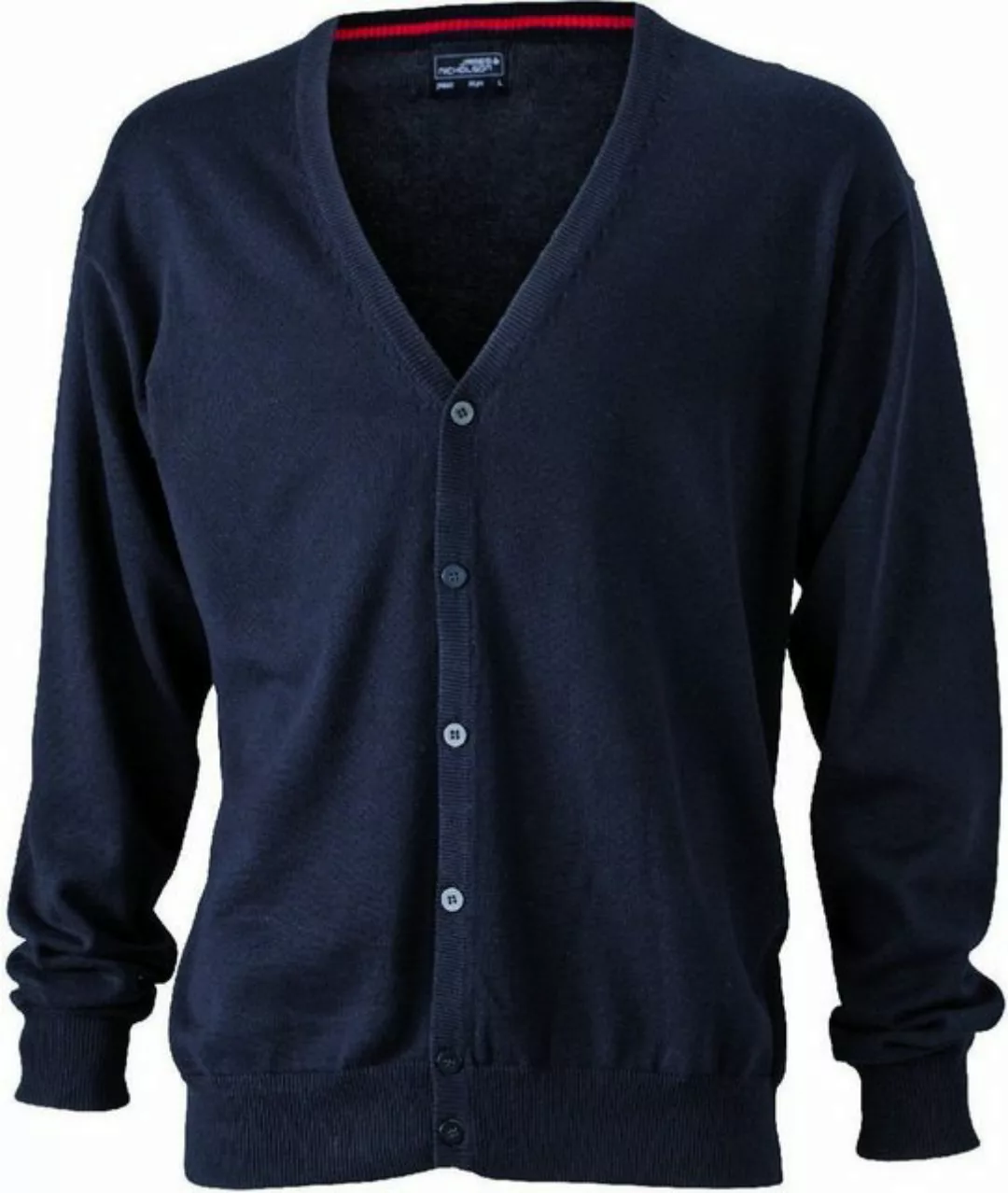 James & Nicholson Cardigan JN 661 Herren V-Neck Cardigan Leichte Strickqual günstig online kaufen