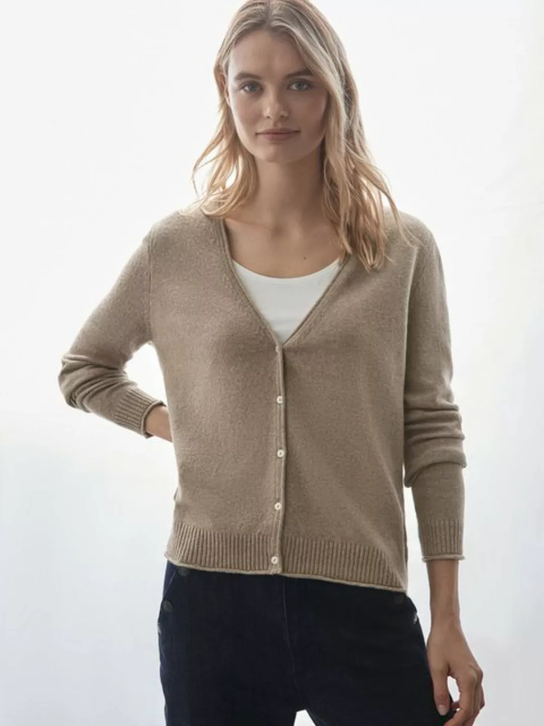 STREET ONE Cardigan, mit V-Ausschnitt günstig online kaufen