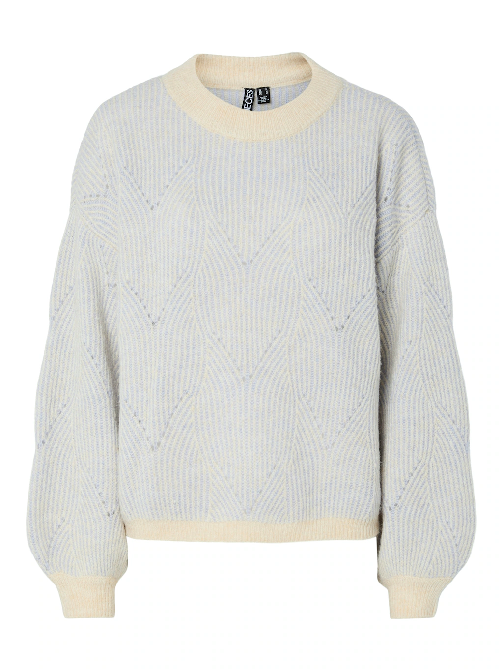 pieces Rundhalspullover "PCJENNA LS O-NECK KNIT NOOS BC" günstig online kaufen