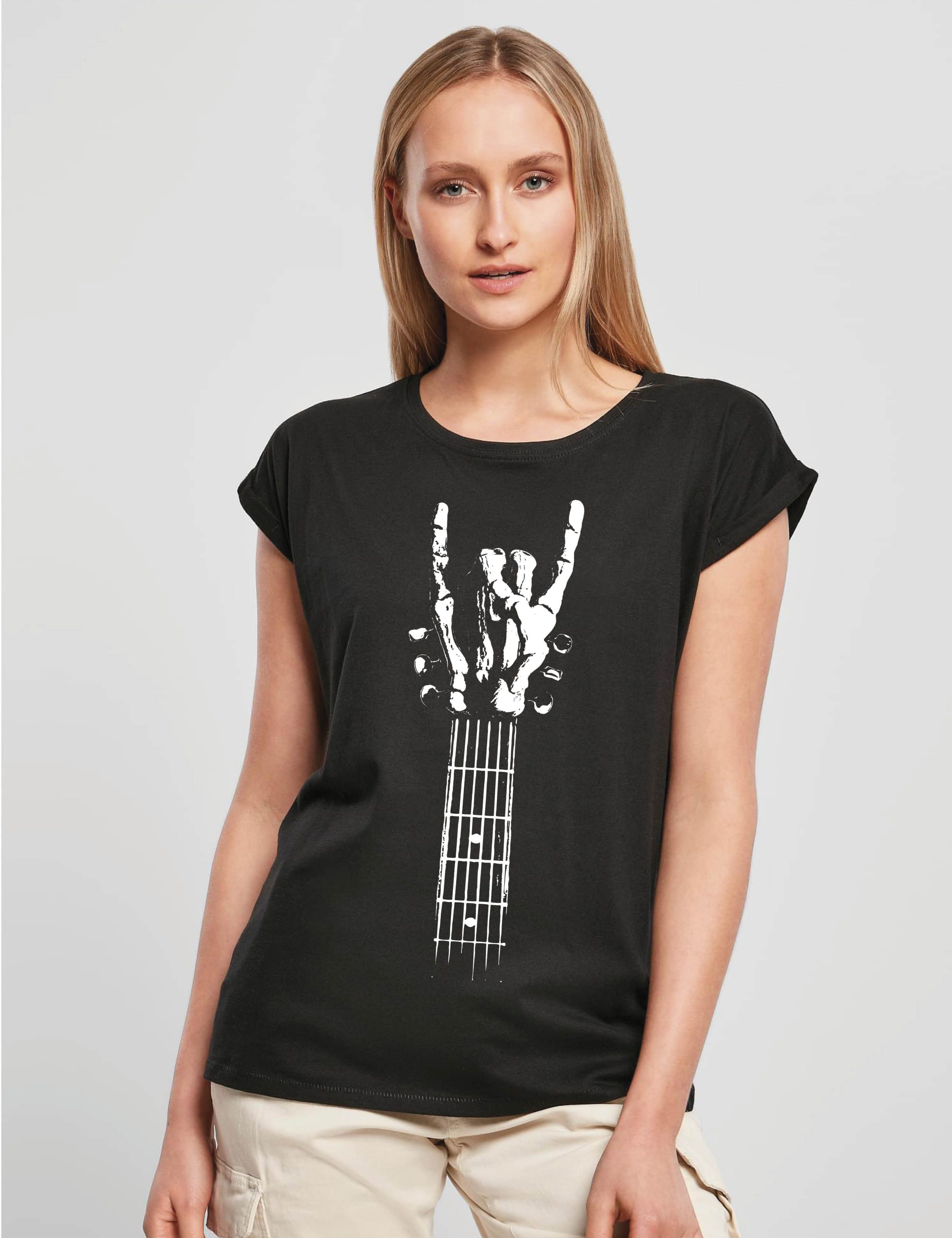 Youth Designz Print-Shirt "Rock Gitarre" Damen günstig online kaufen