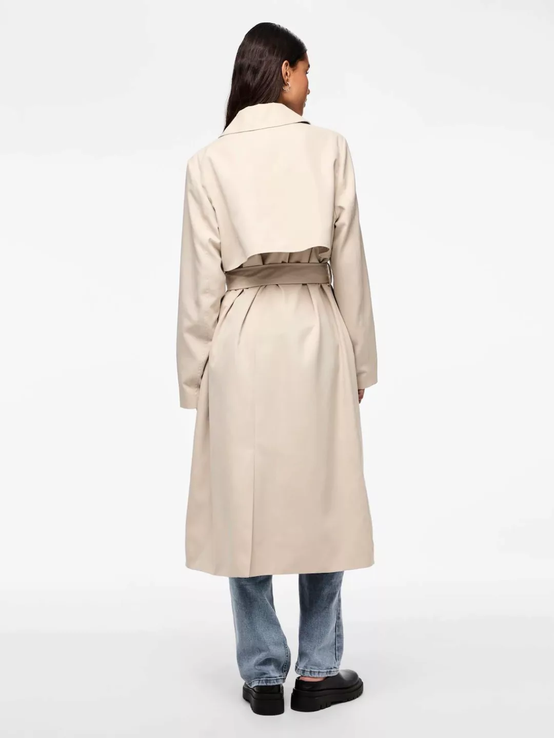 pieces Trenchcoat PCSCARLETT LS TRENCHCOAT NOOS günstig online kaufen