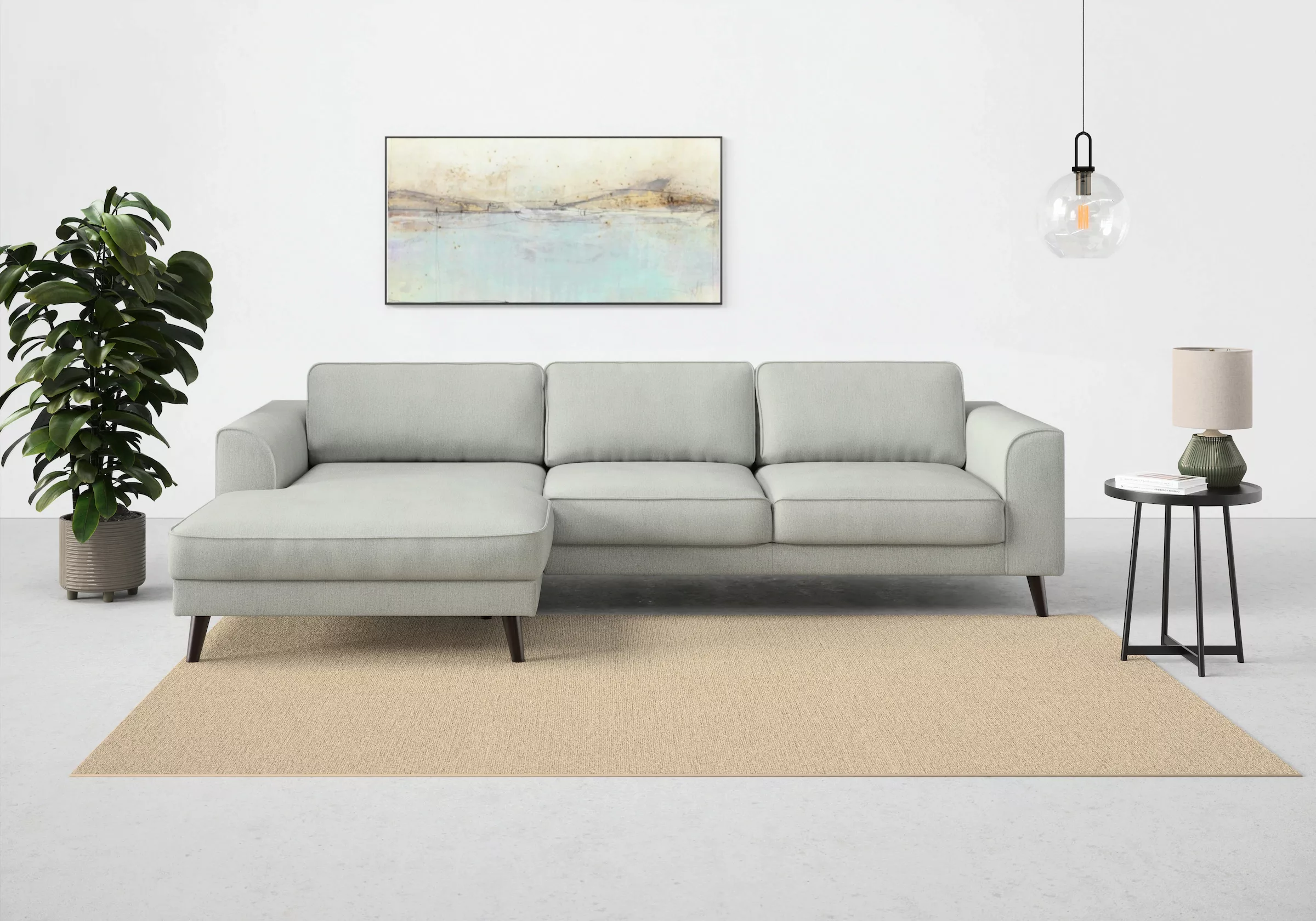 TRENDMANUFAKTUR Ecksofa Lumber Jack, elegantes Designsofa, zeitlos modern, günstig online kaufen