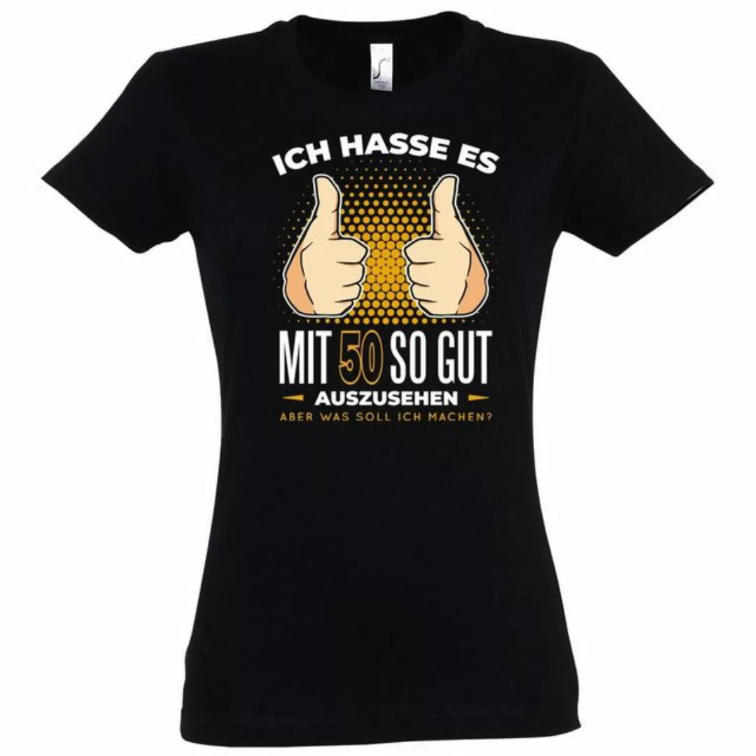 Youth Designz T-Shirt 50 Und Immer noch Gutaussehend mit lustigem Spruch Fr günstig online kaufen