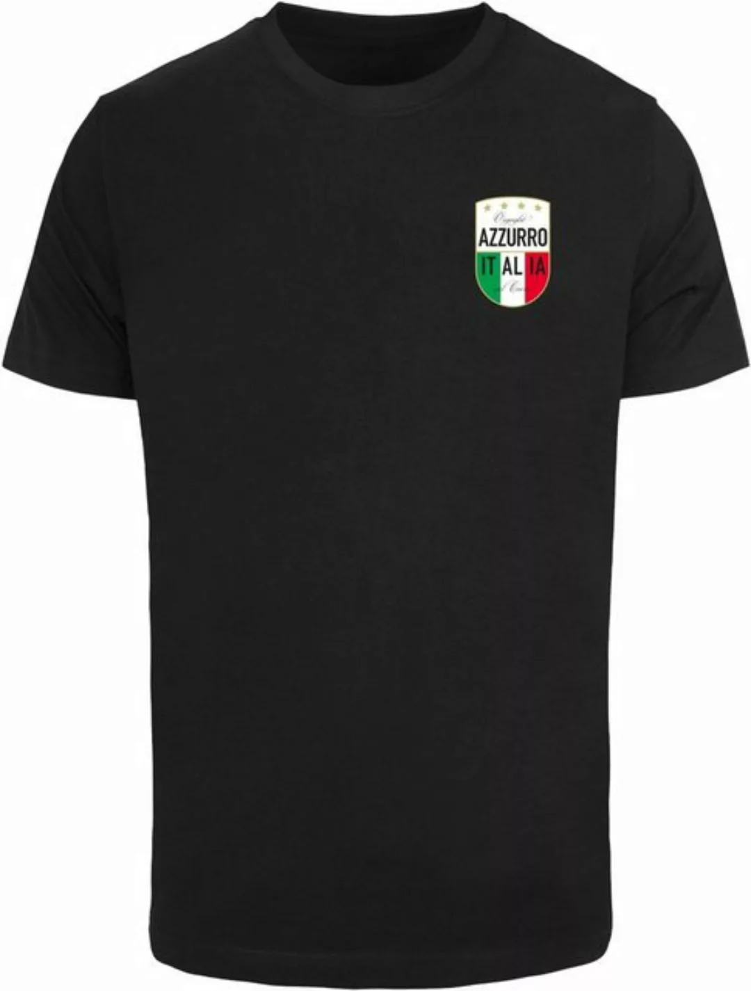 Mister Tee T-Shirt Azurro Italia Crest Tee günstig online kaufen