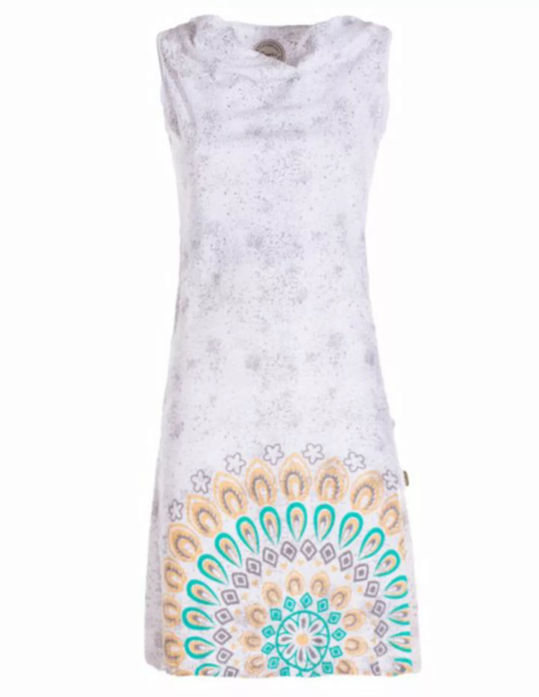 Vishes Sommerkleid Damen Sommerkleid Armlos Mandala-Kleid Tunika-Kleid T-Sh günstig online kaufen