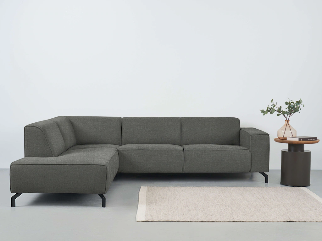 Places of Style Ecksofa "Lorcan, Breite 275 cm, weiches Sitzgefühl", mit sc günstig online kaufen