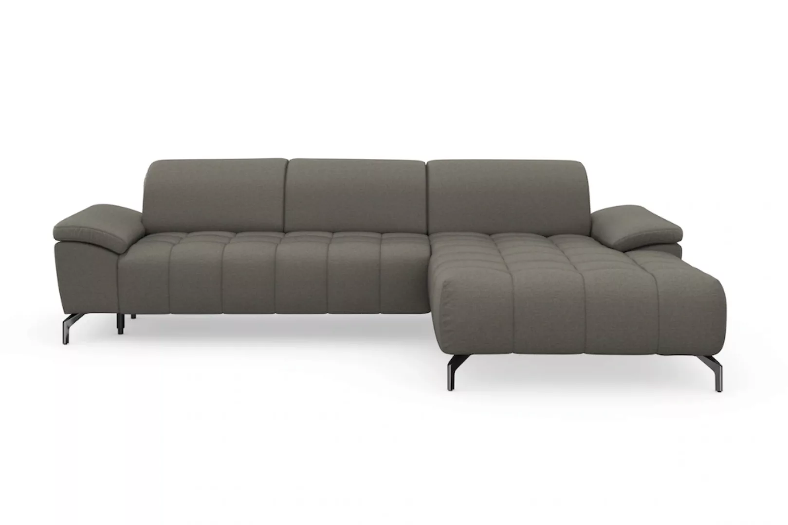 sit&more Ecksofa "Cool L-Form", wahlweise mit Kopfteilverstellung und Vorzi günstig online kaufen