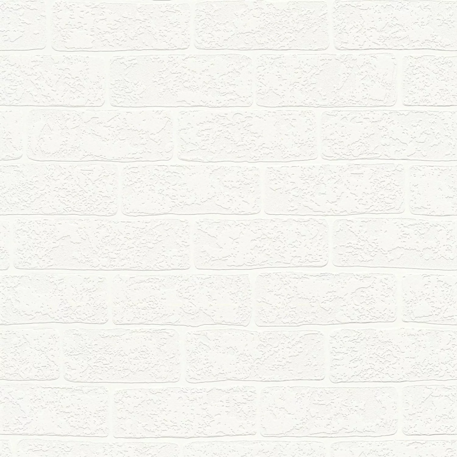 Bricoflor Weiße Tapete in Steinoptik mit 3D Effekt Backstein Tapete im Mode günstig online kaufen