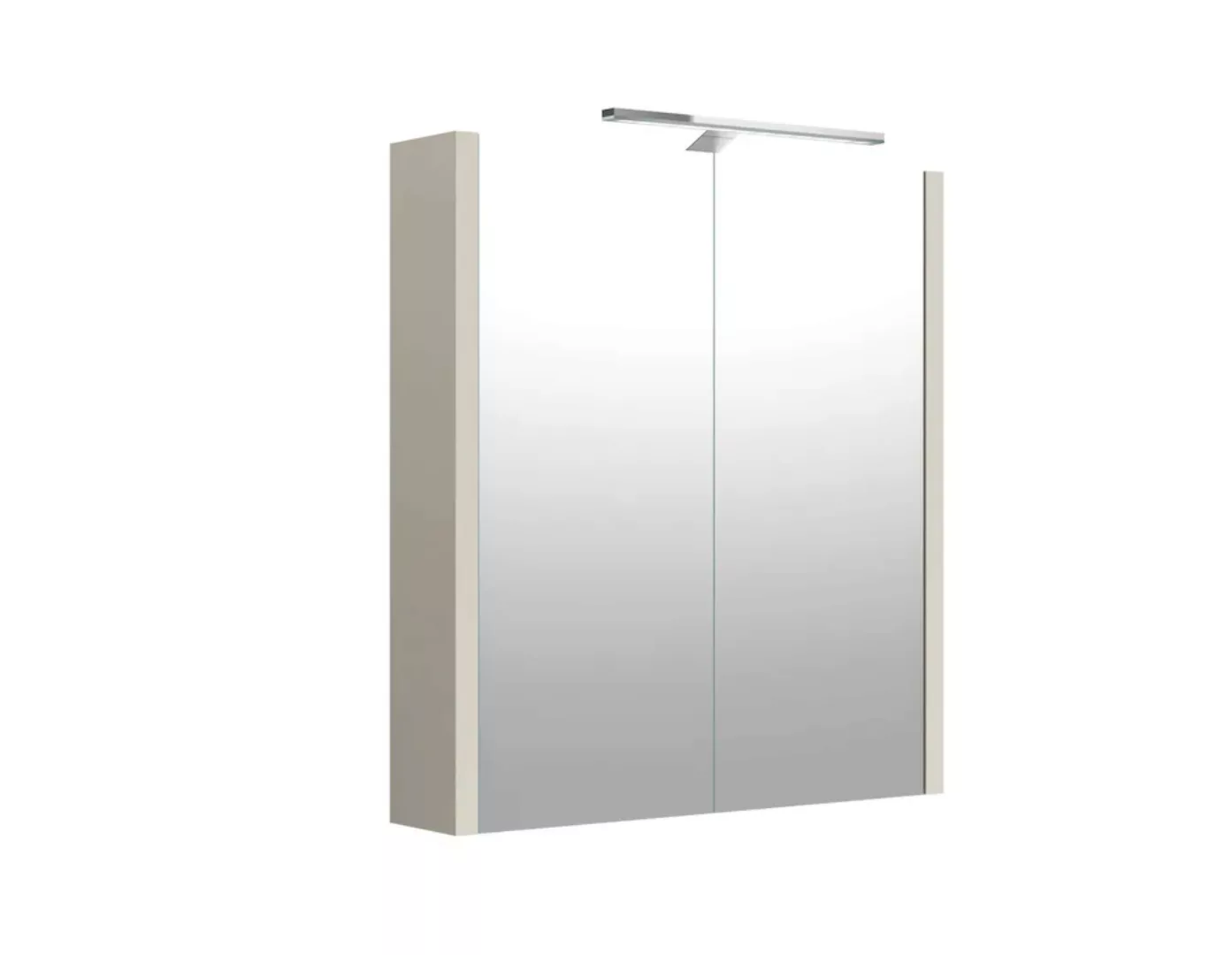 welltime Badezimmerspiegelschrank "Joy", Breite 78 cm, mit 2 Türen, mit LED günstig online kaufen