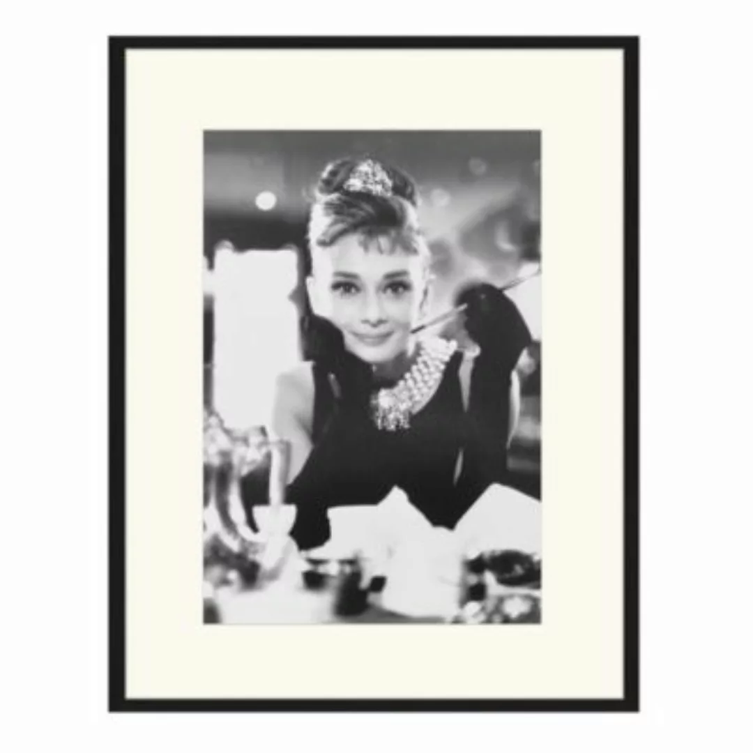 Any Image Wandbild Frühstück bei Tiffany schwarz Gr. 60 x 80 günstig online kaufen