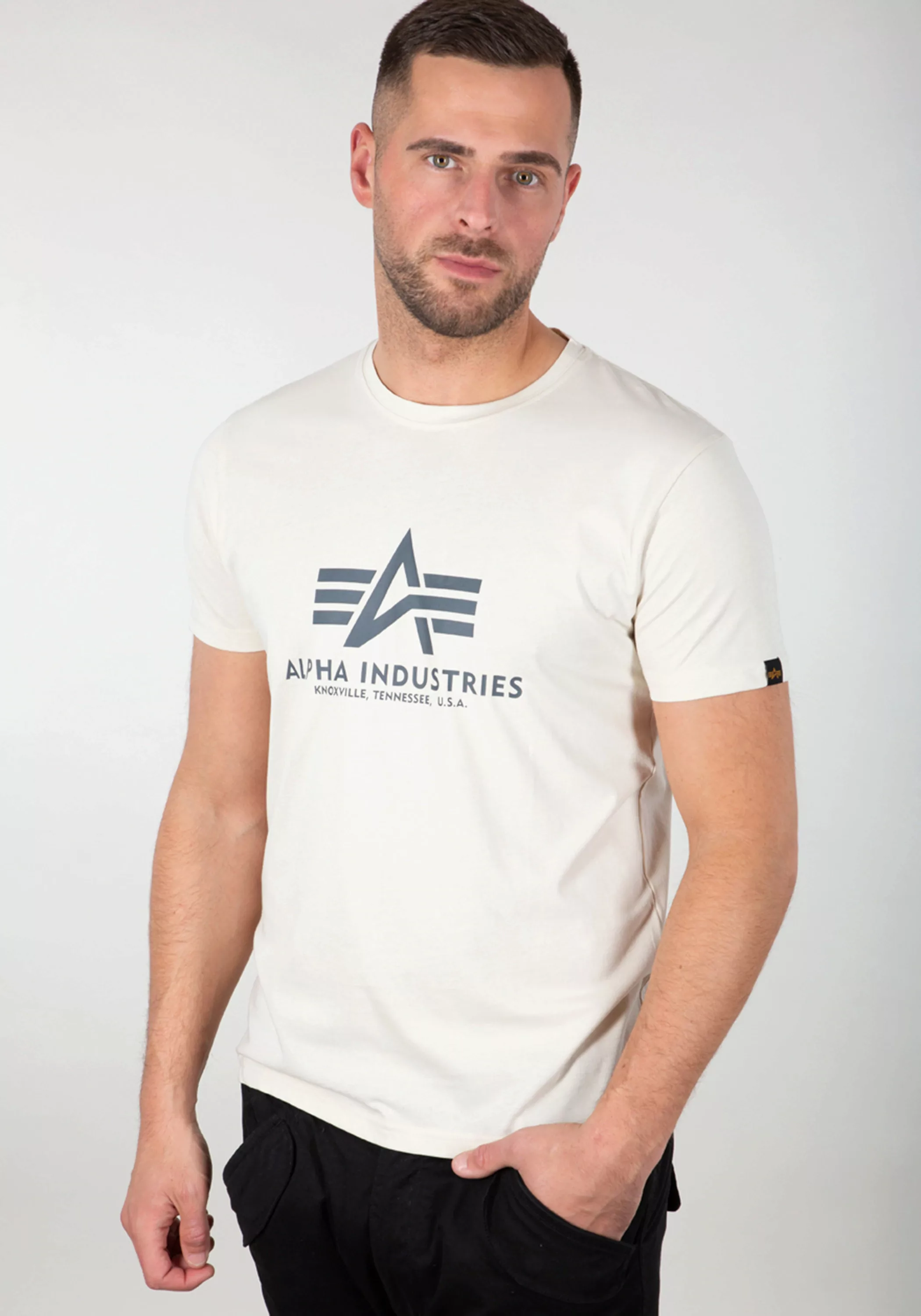 Alpha Industries T-Shirt "Alpha Industries Men - T-Shirts Basic T-Shirt" günstig online kaufen