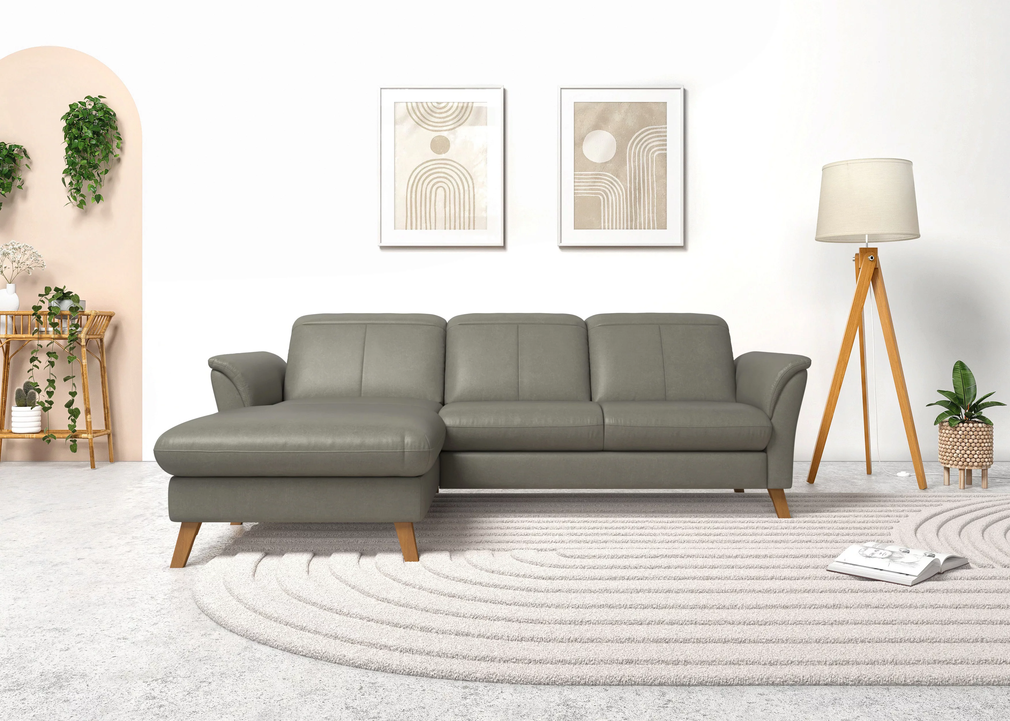 sit&more Ecksofa »Romero L-Form«, wahlweise mit oder ohne Relax-Funktion, B günstig online kaufen
