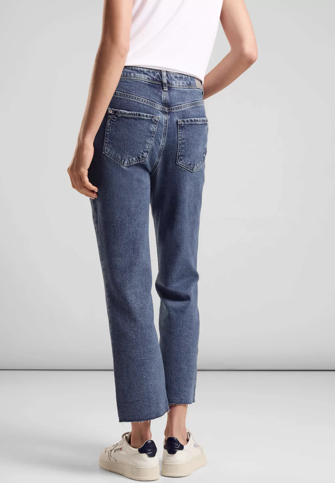 STREET ONE Bootcut-Jeans, High Waist günstig online kaufen