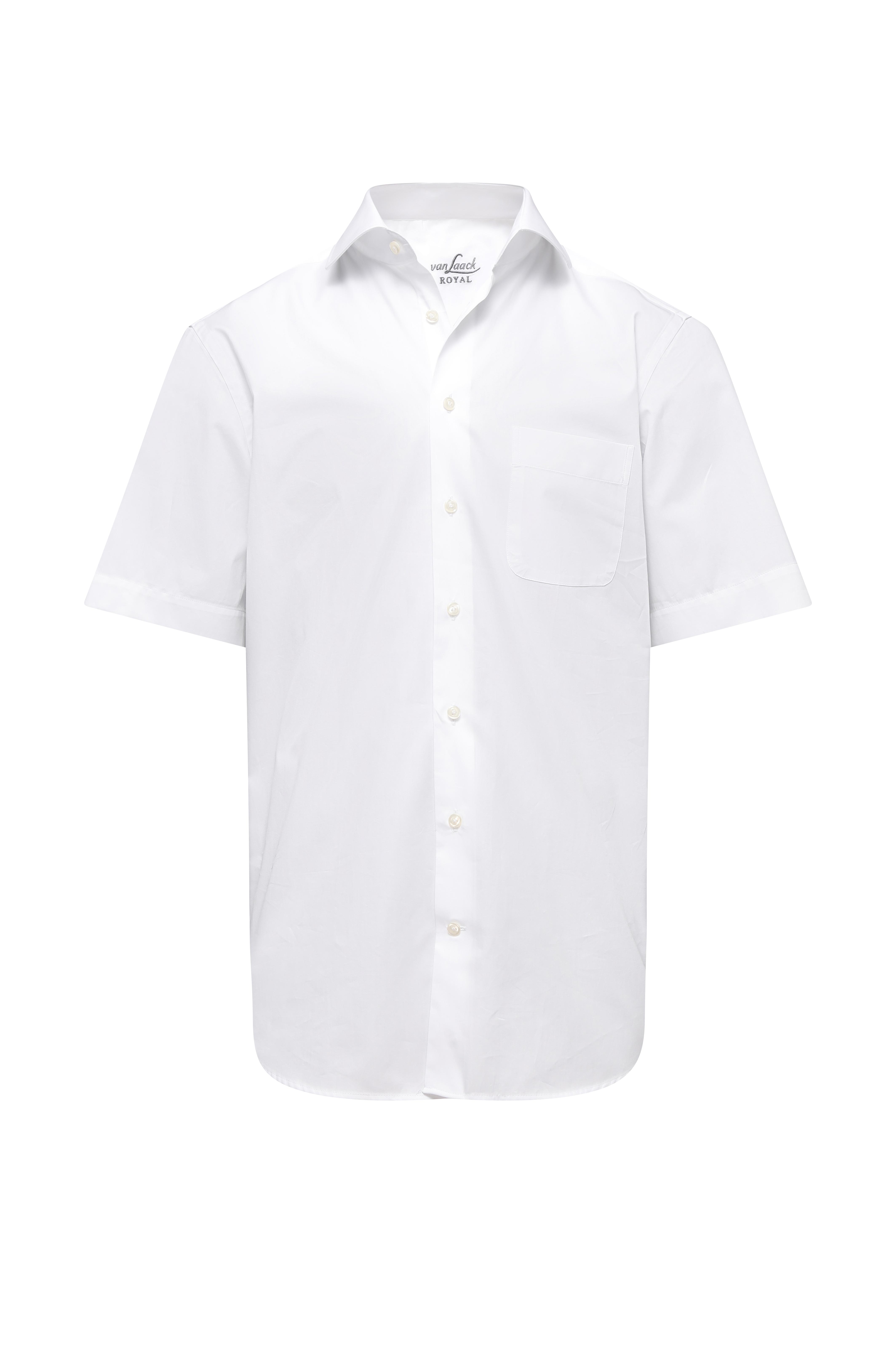 Kurzarm Twill Hemd Comfort Fit weiß günstig online kaufen