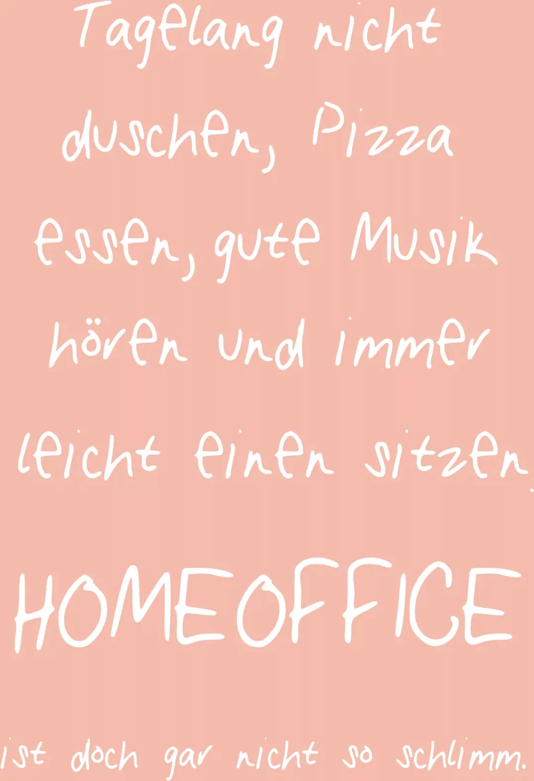 queence Metallbild "Homeoffice II", Sprüche, (1 St.) günstig online kaufen