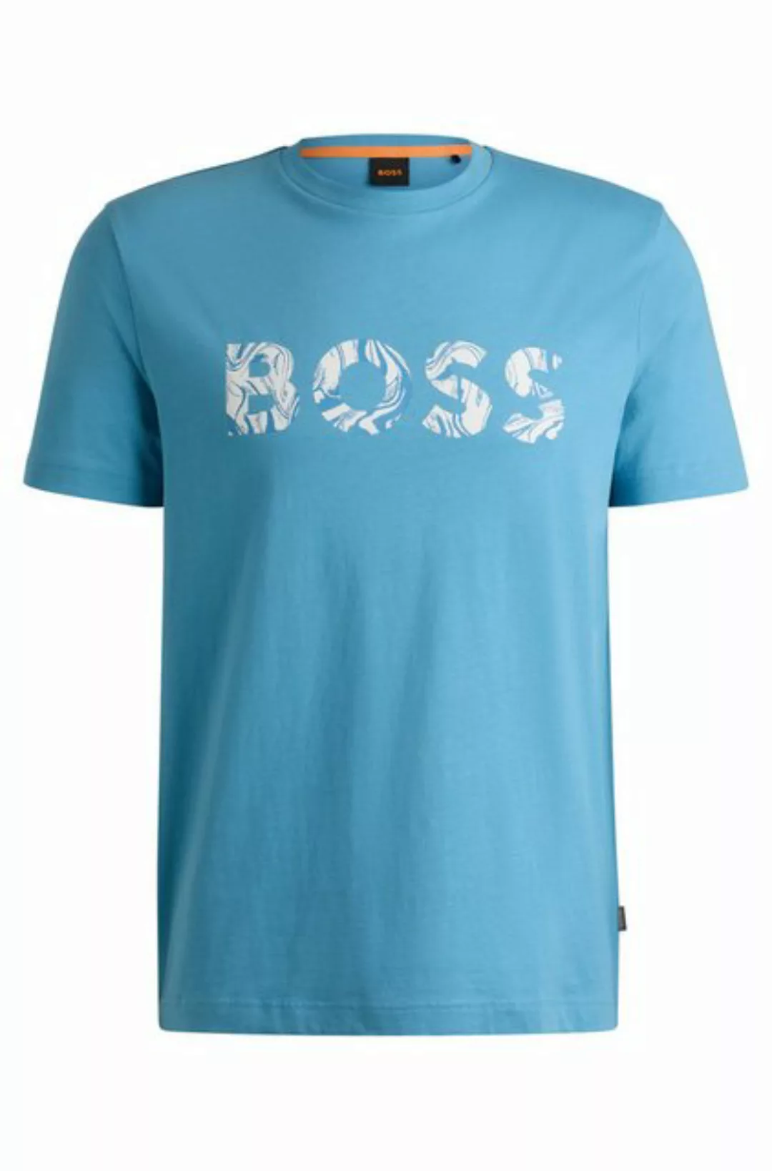 BOSS ORANGE T-Shirt Te_Bossocean mit großem Logodruck günstig online kaufen