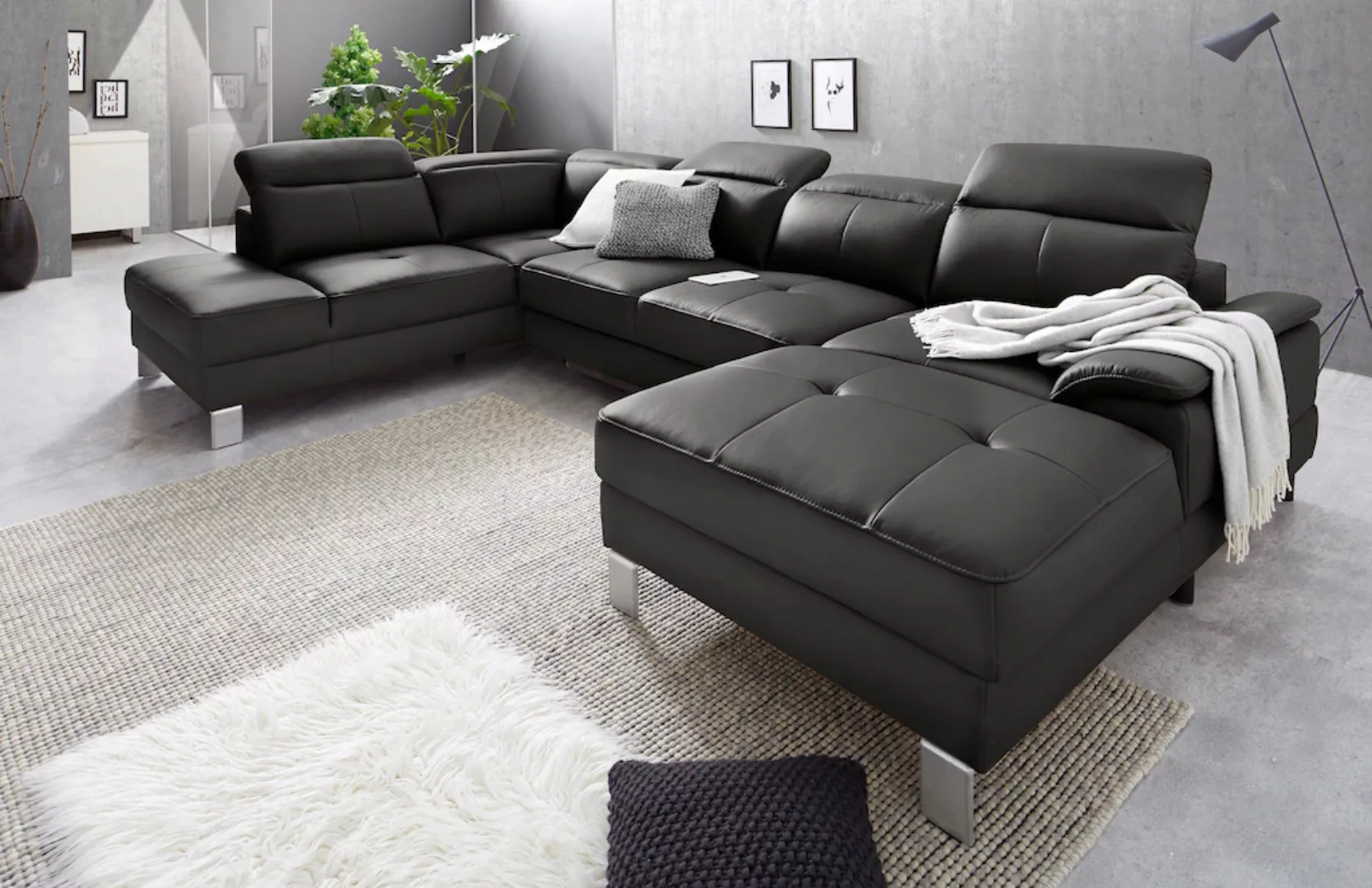 exxpo - sofa fashion Wohnlandschaft »Mantua 2« günstig online kaufen