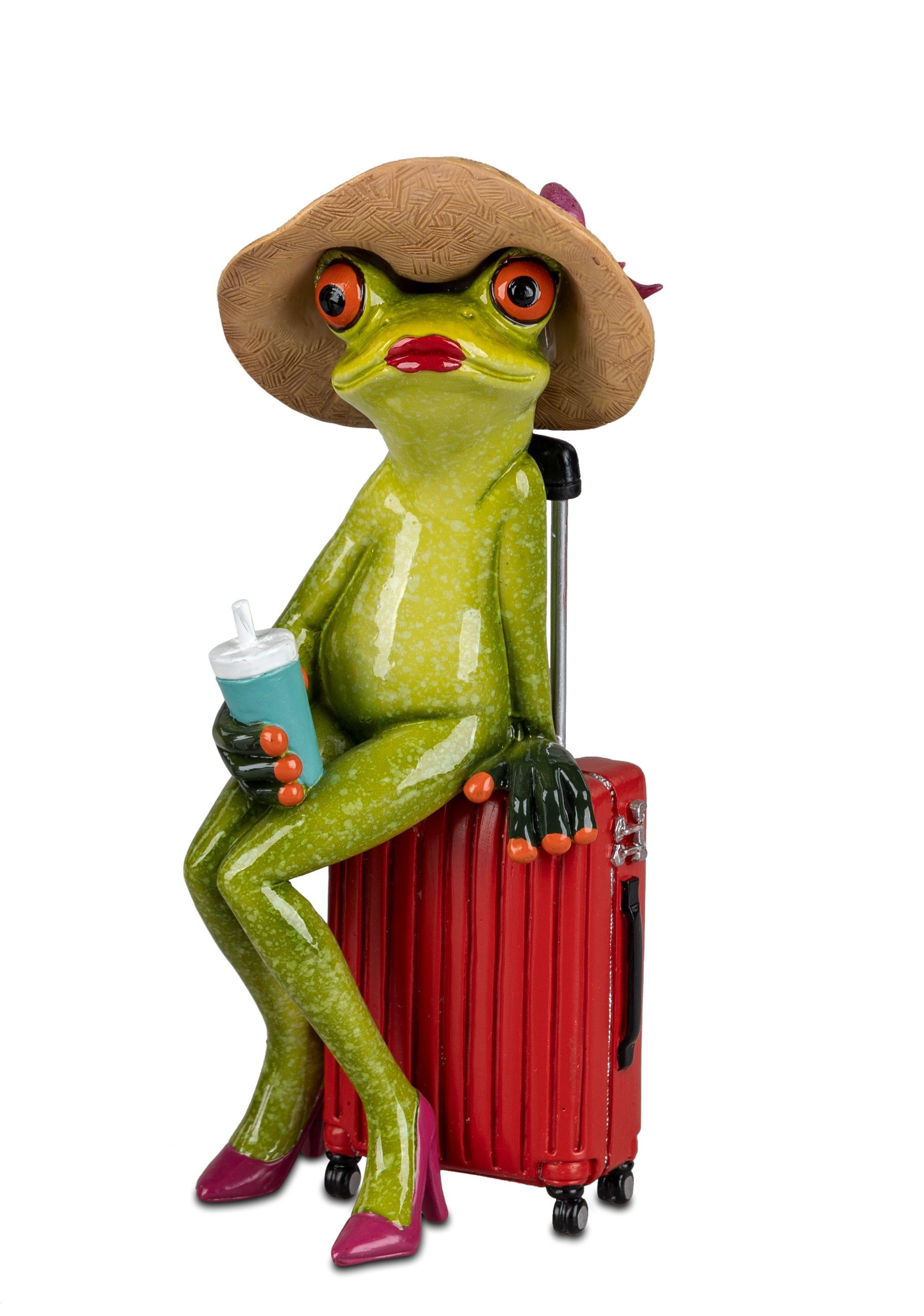 formano Dekofigur Froschlady Reise Frosch m. günstig online kaufen