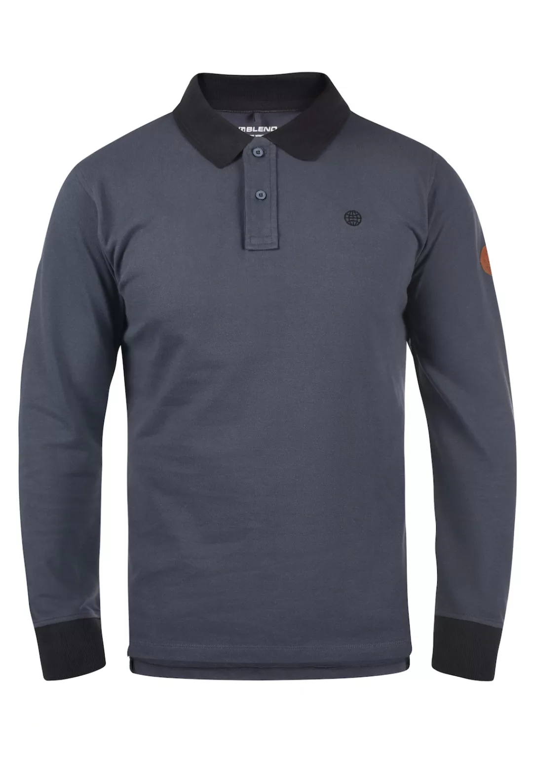 Blend Langarm-Poloshirt "BLEND BLRALLE" günstig online kaufen
