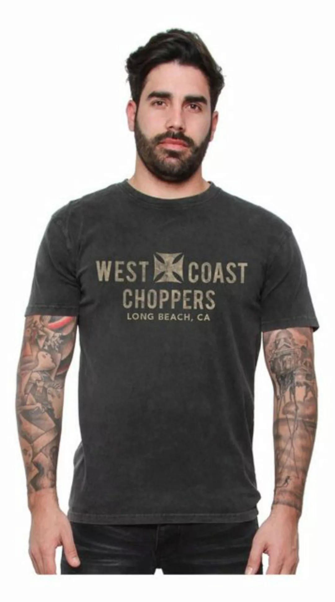 West Coast Choppers T-Shirt WCC Eagle Vintage günstig online kaufen