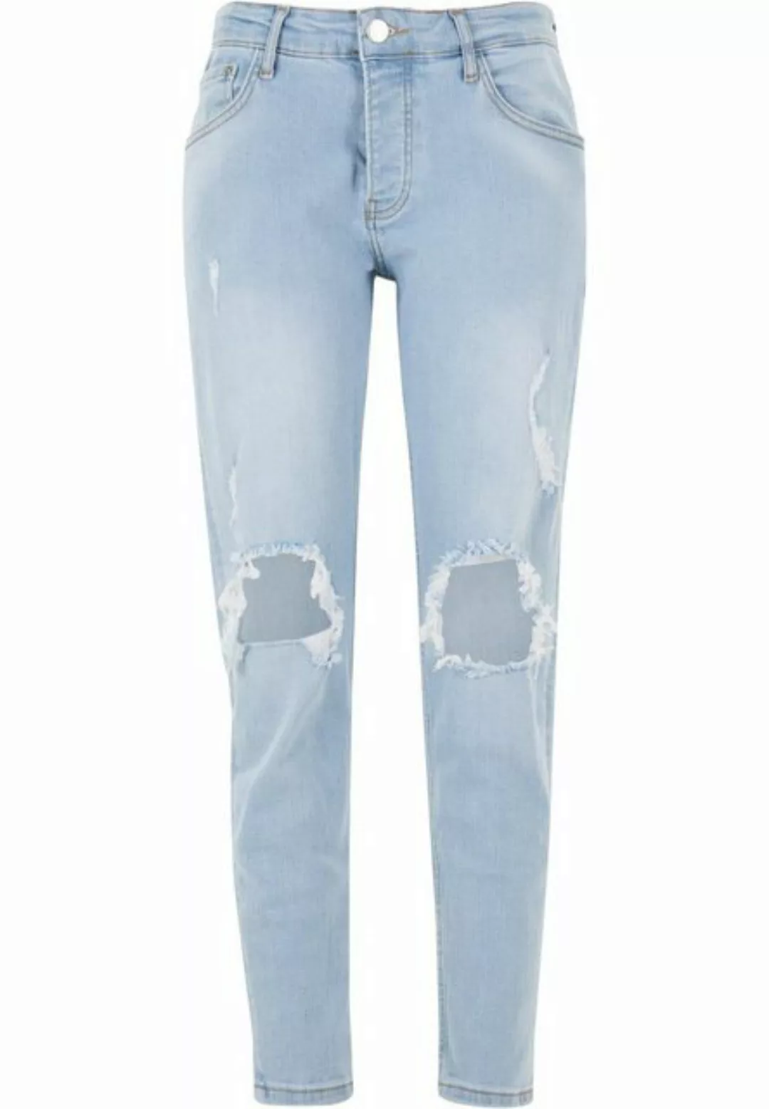 2Y Premium Bequeme Jeans Herren 2Y Destroyed Tapered Fit Denim günstig online kaufen