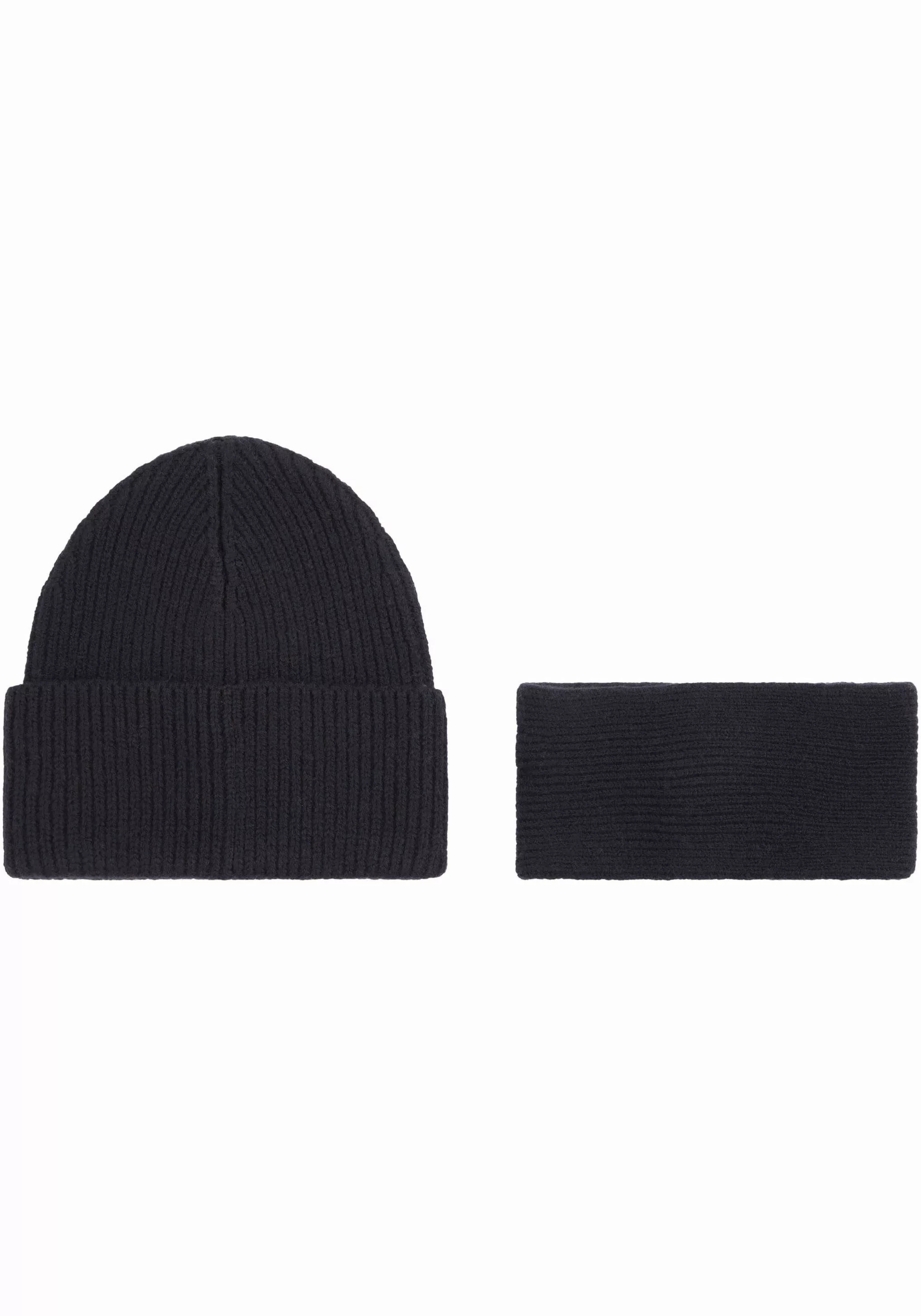 Calvin Klein Strickmütze CK METAL BEANIE günstig online kaufen
