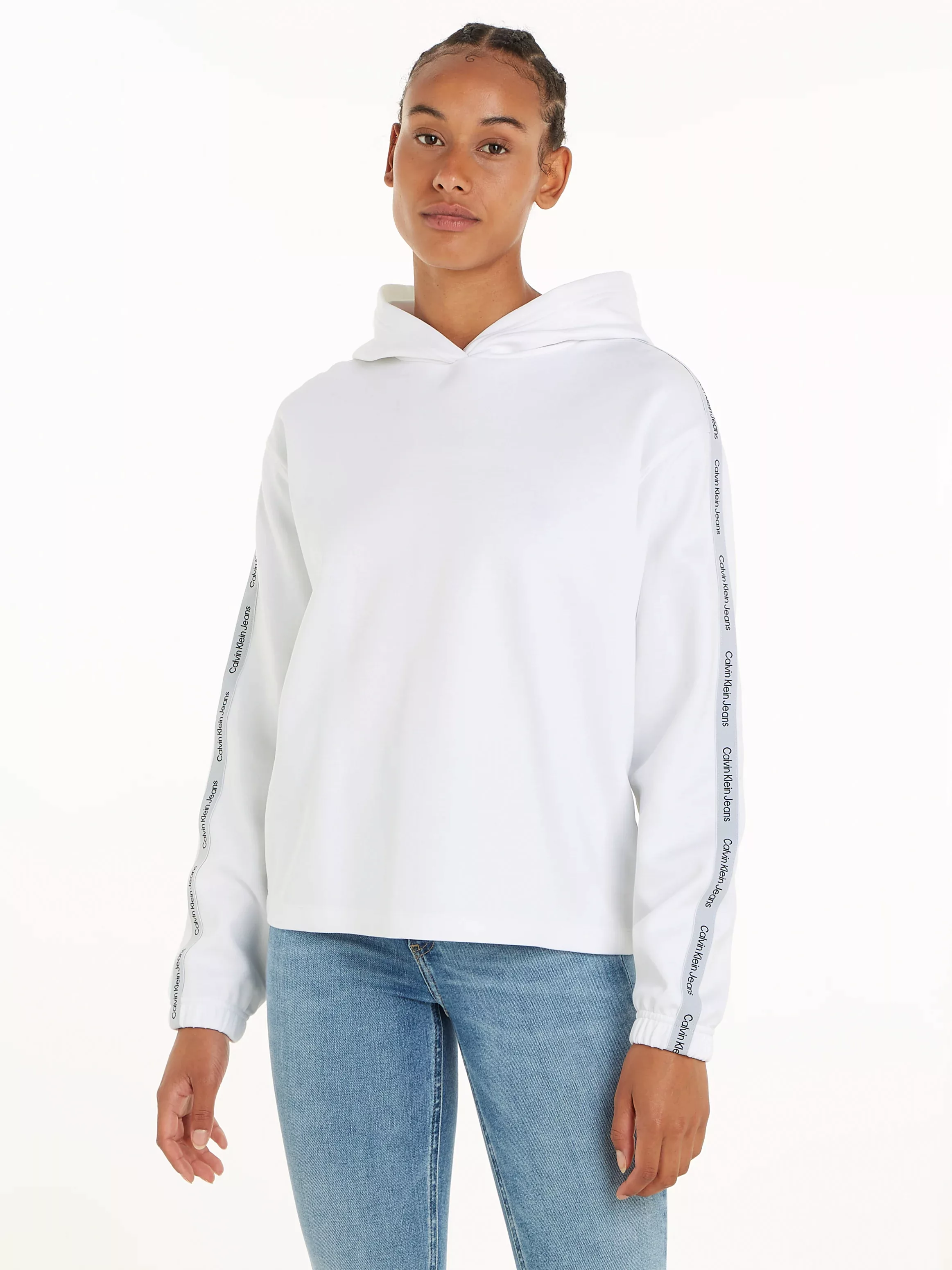Calvin Klein Jeans Kapuzensweatshirt "LOGO ELASTIC HOODIE" günstig online kaufen