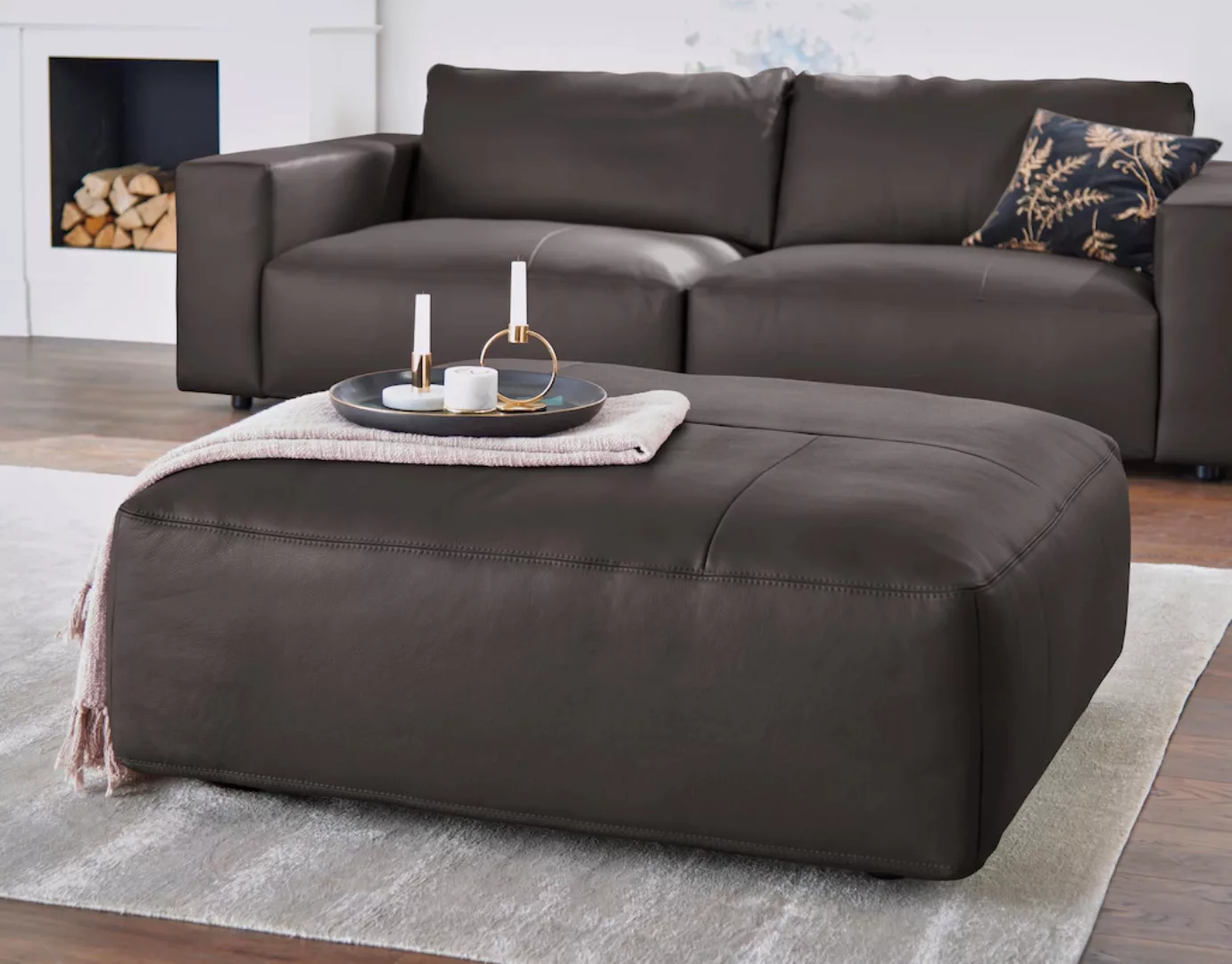 3C Candy Ecksofa "Aidan L-Form", eleganter Stil mit hohem Sitzkomfort günstig online kaufen