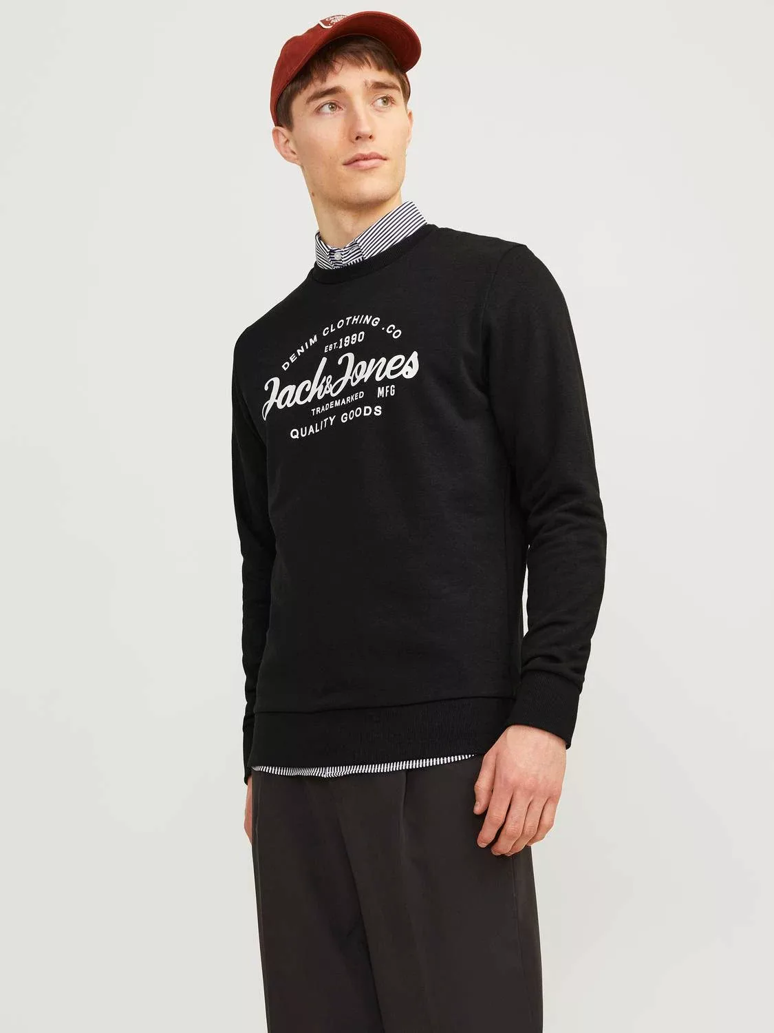 Jack & Jones Sweatshirt "JJFOREST SWEAT CREW NECK" günstig online kaufen