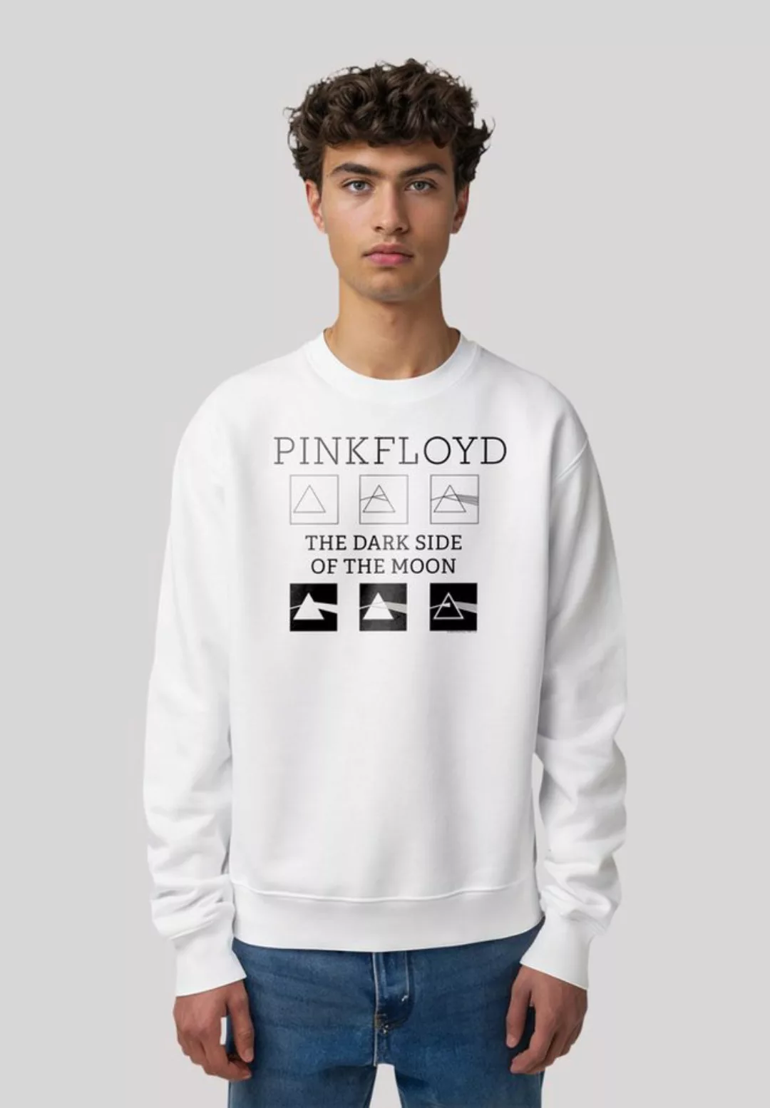 F4NT4STIC Sweatshirt Pink Floyd Pyramids Premium Qualität günstig online kaufen