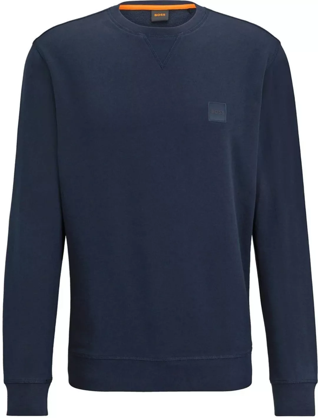 BOSS Sweater Westart Navy - Größe M günstig online kaufen