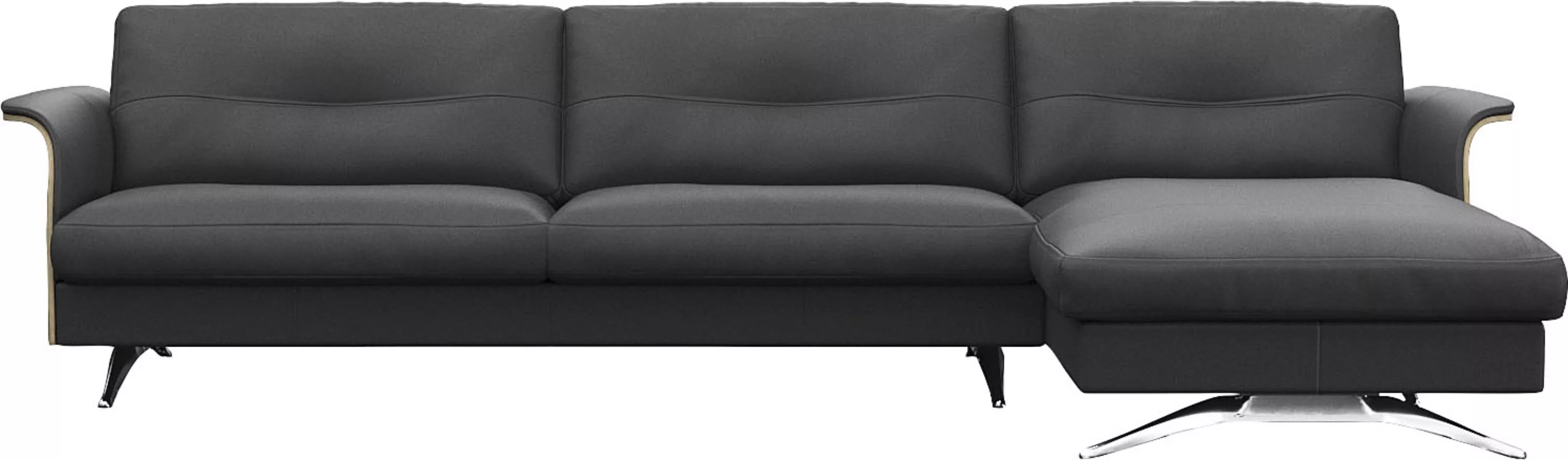 FLEXLUX Ecksofa »Glow, super bequem durch hochwertigem Sitzaufbau mit Feder günstig online kaufen