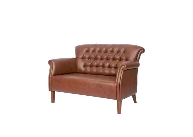 JVmoebel Chesterfield-Sofa Chesterfield Zweisitzer Arbeitszimmer Sitzer Pol günstig online kaufen