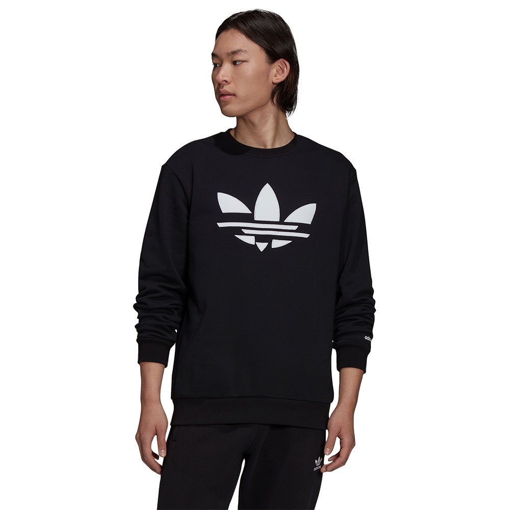 Adidas Originals St Crew Pullover XS Black / White günstig online kaufen