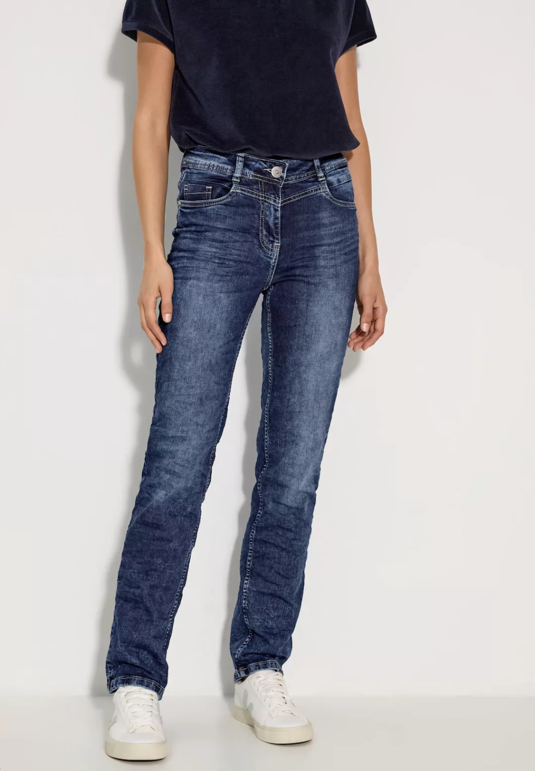 Cecil Slim-fit-Jeans High Waist günstig online kaufen