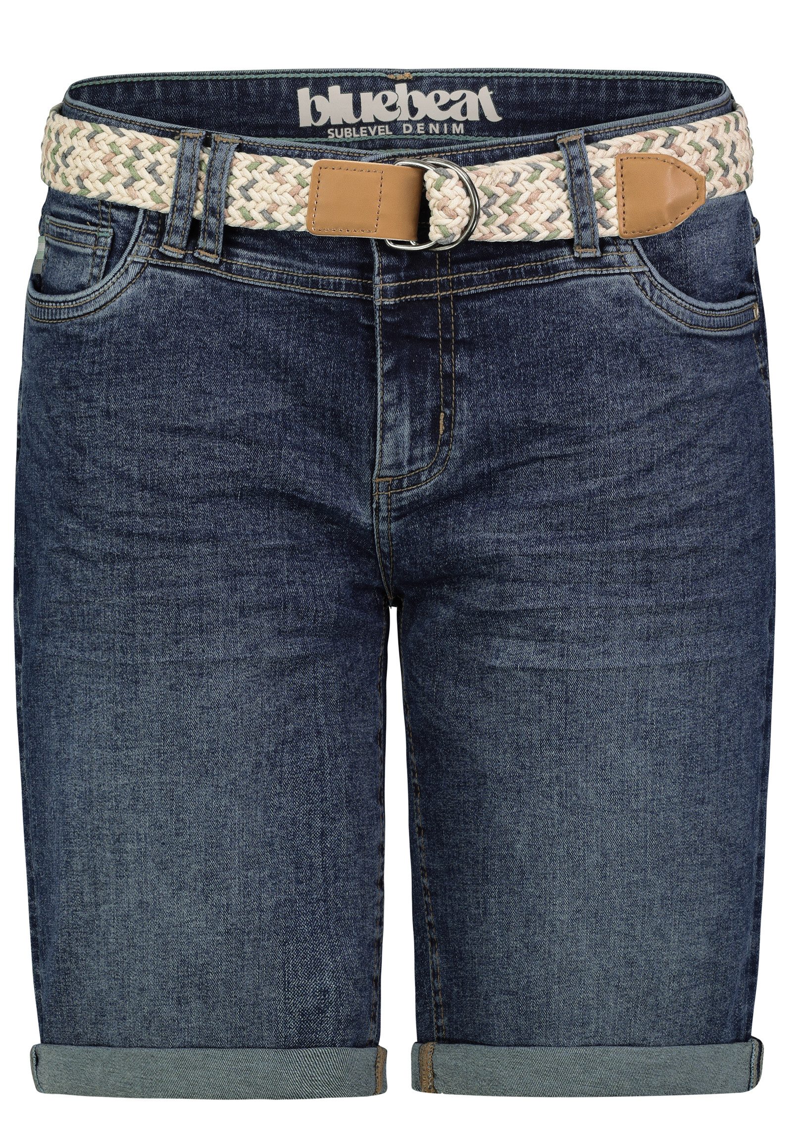 SUBLEVEL Jeansbermudas Damen Jeans Shorts kurze günstig online kaufen