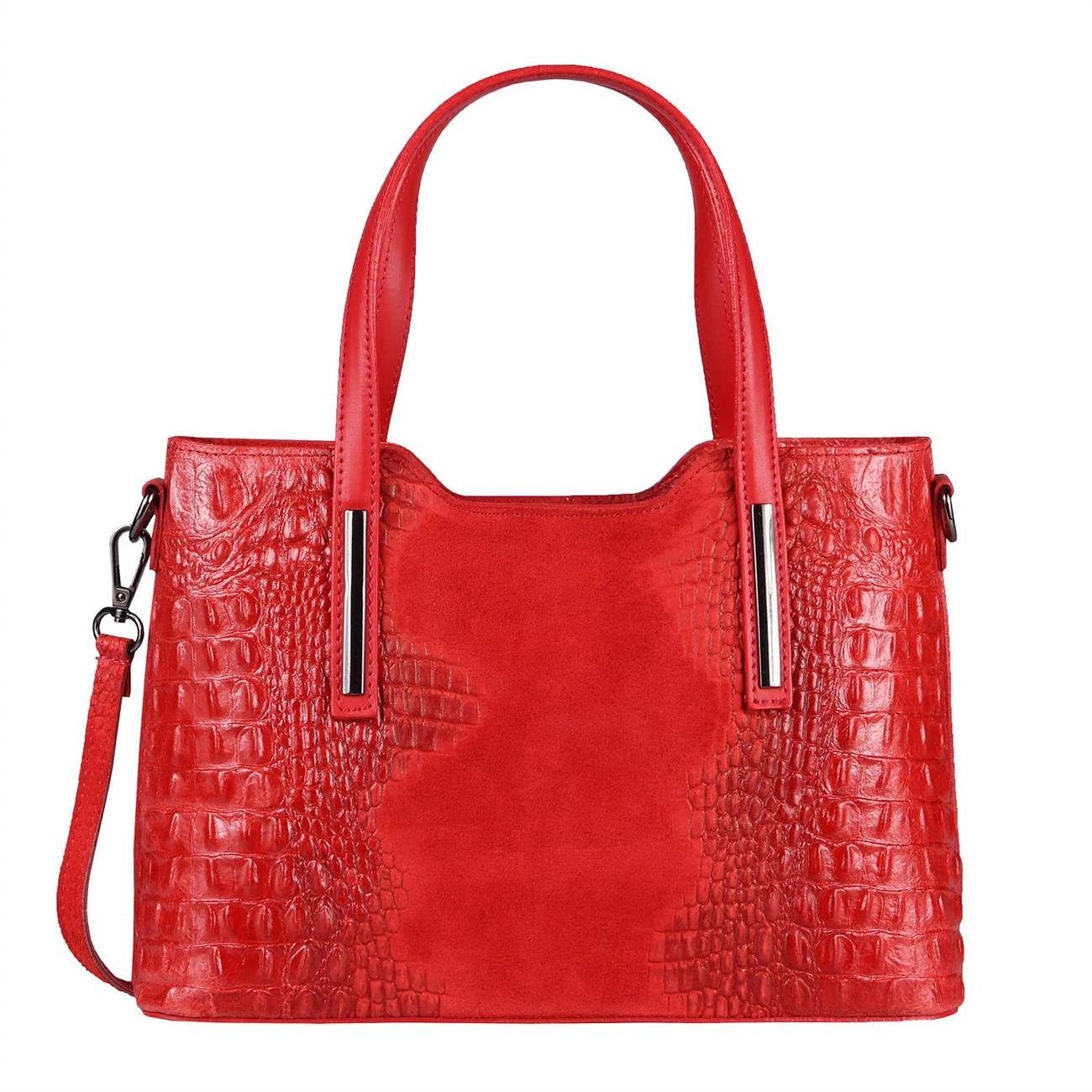 ITALYSHOP24 Schultertasche Made in Italy Damen günstig online kaufen