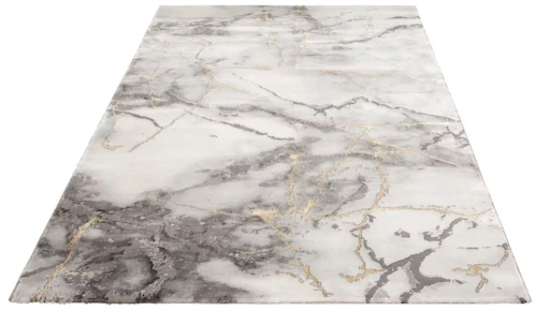 Leonique Teppich »Juliet«, rechteckig, modernes Marmor-Design, Kurzflor, pf günstig online kaufen