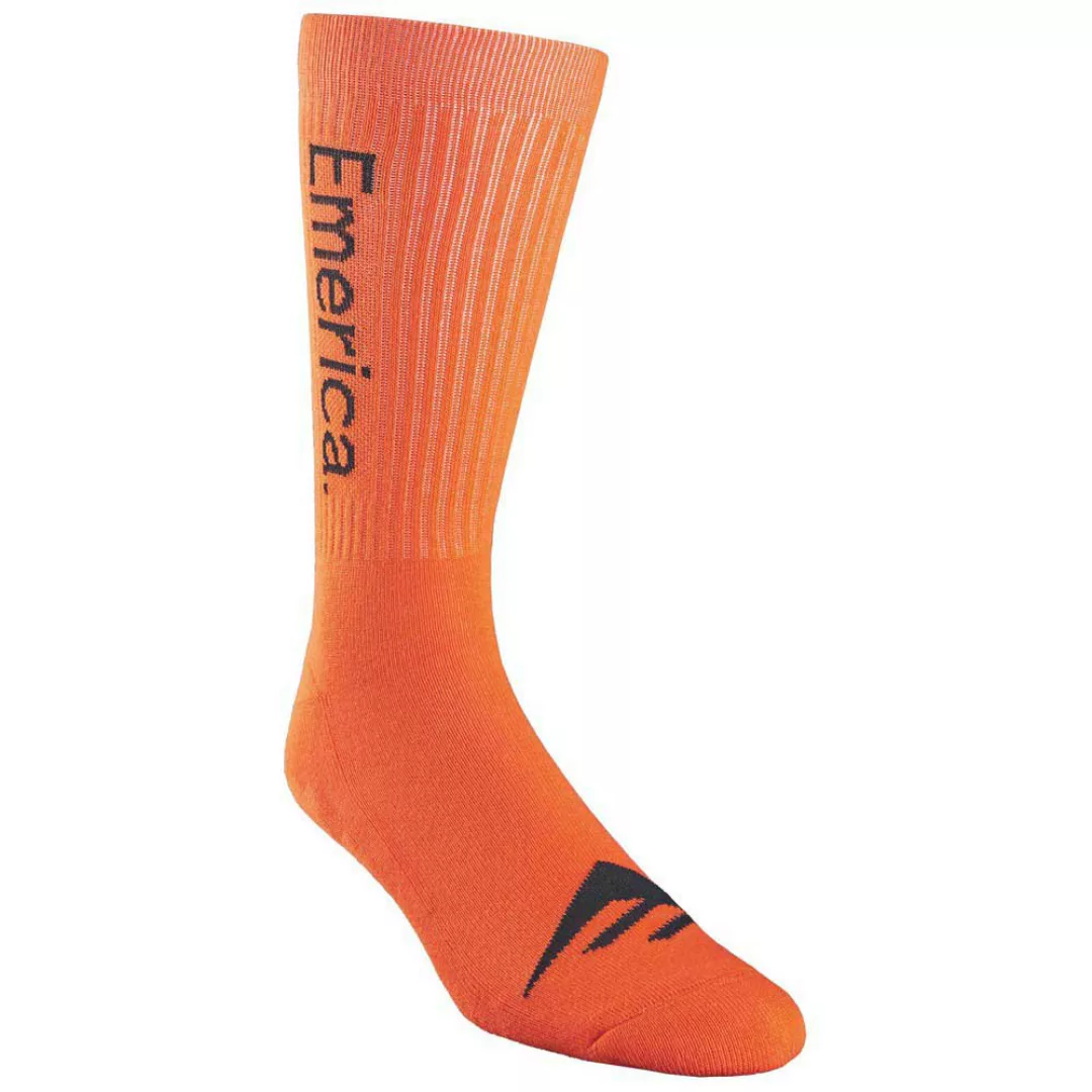 Emerica Pure Crew Socken One Size Orange günstig online kaufen
