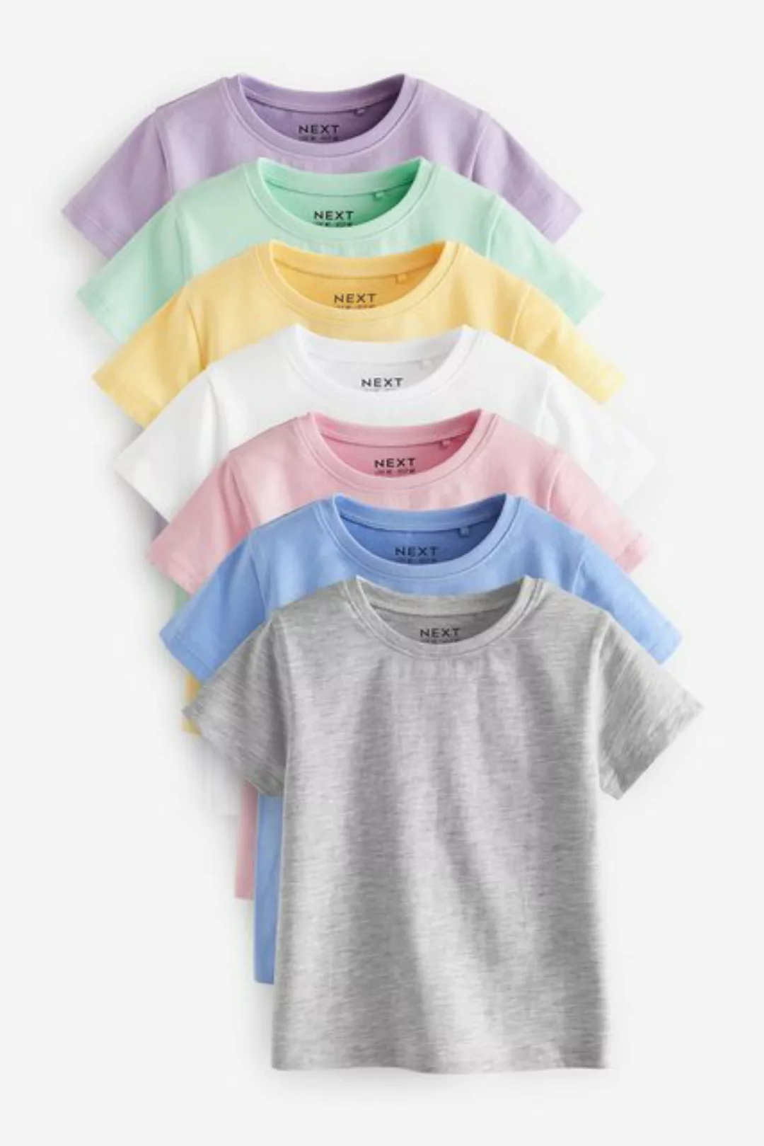 Next T-Shirt Kurzärmelige T-Shirts im 7er-Pack (7-tlg) günstig online kaufen