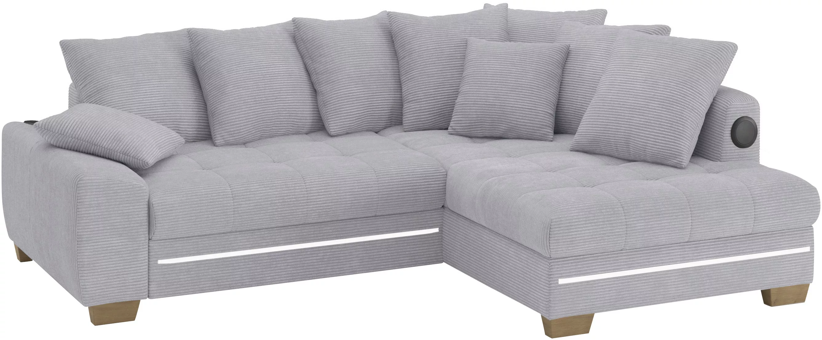 Mr. Couch Ecksofa "Nikita II, L-Form", RGB-LED, Bluetooth-Soundsystem, wahl günstig online kaufen