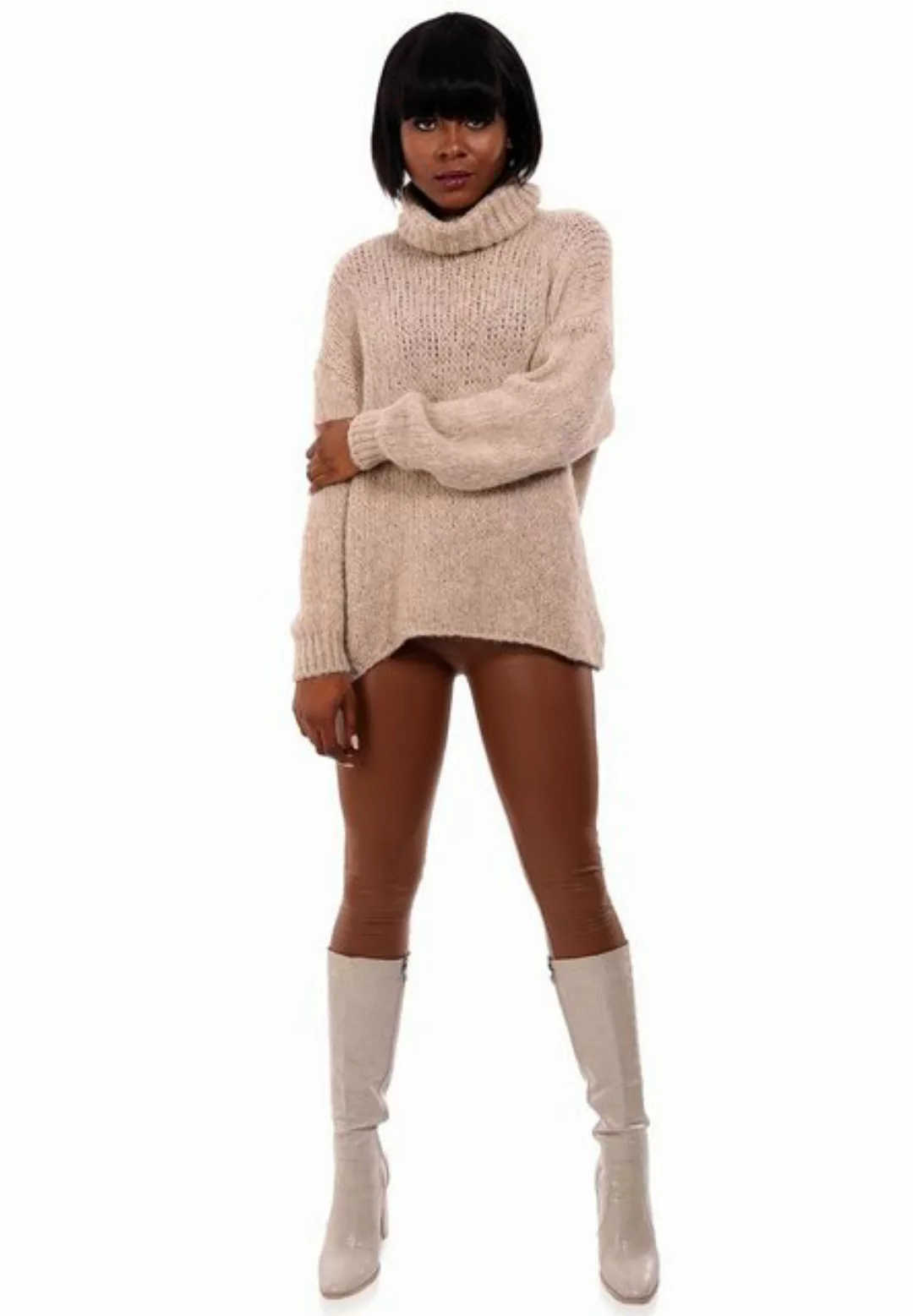 YC Fashion & Style Strickpullover Pullover mit Rollkragen Kuschelweiche Qua günstig online kaufen