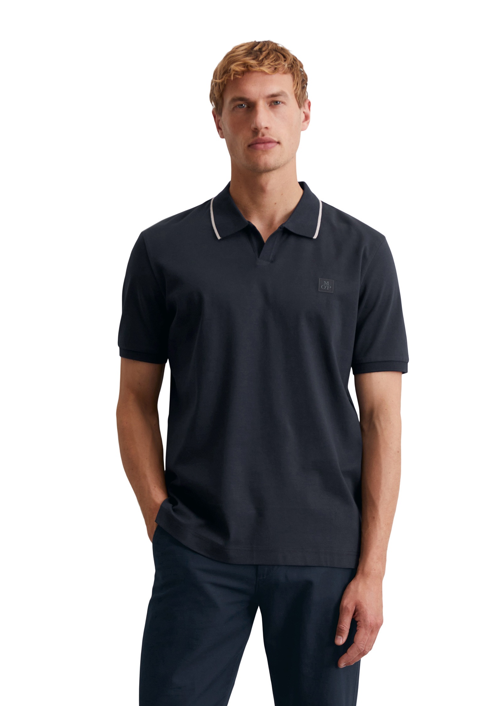 Marc OPolo Poloshirt "aus weicher Bio-Baumwolle" günstig online kaufen