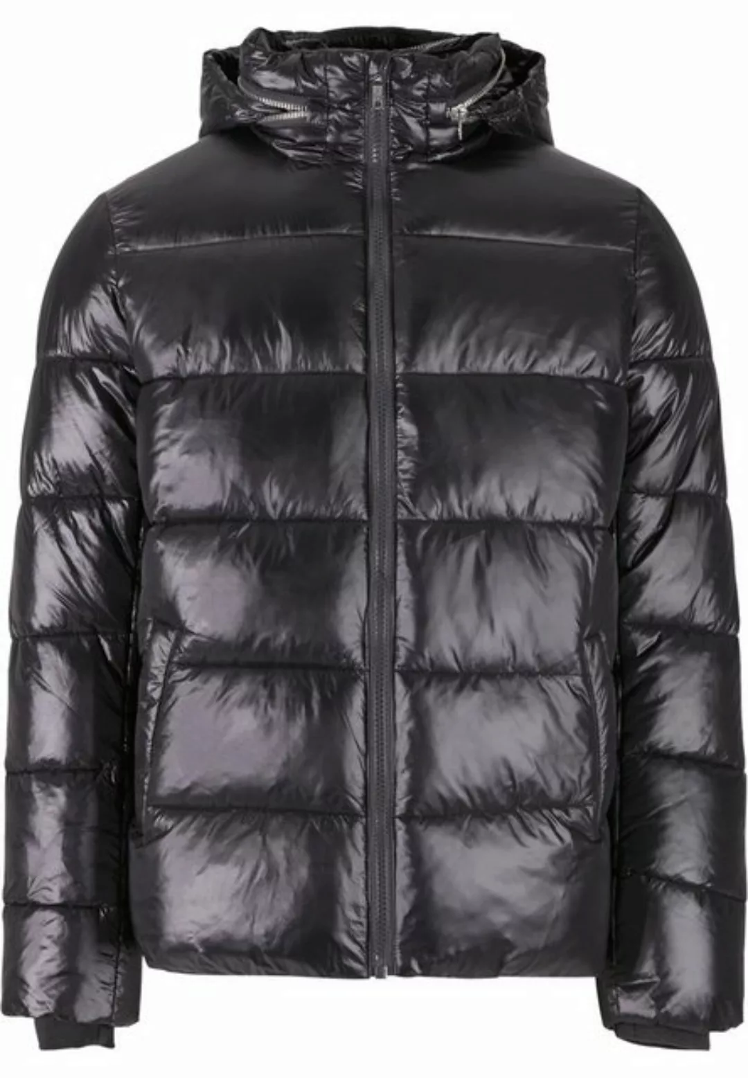 URBAN CLASSICS Winterjacke "Urban Classics Recycled Zip neck Puffer Jacket" günstig online kaufen