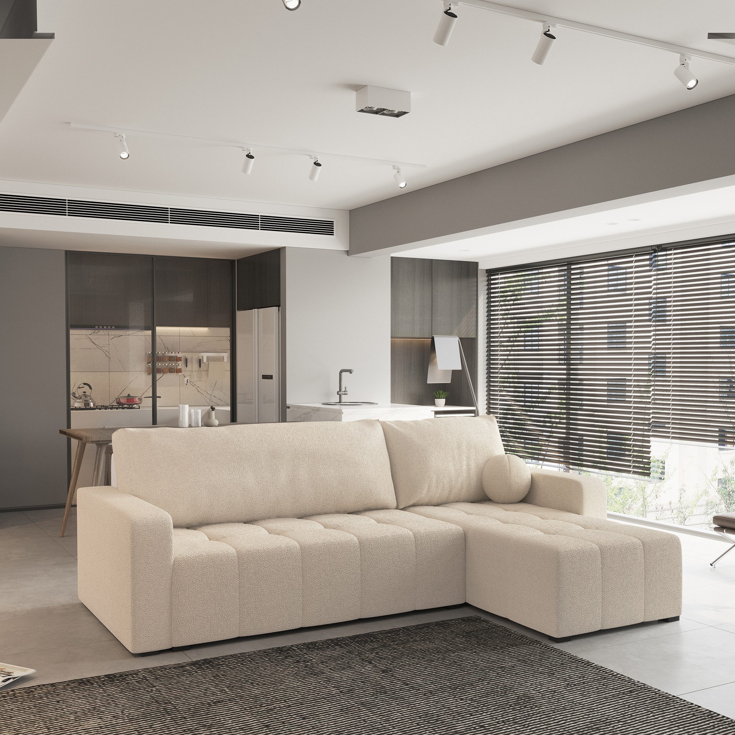 Masseno Ecksofa VOLIRA mit Schlaffunktion L-Form, günstig online kaufen
