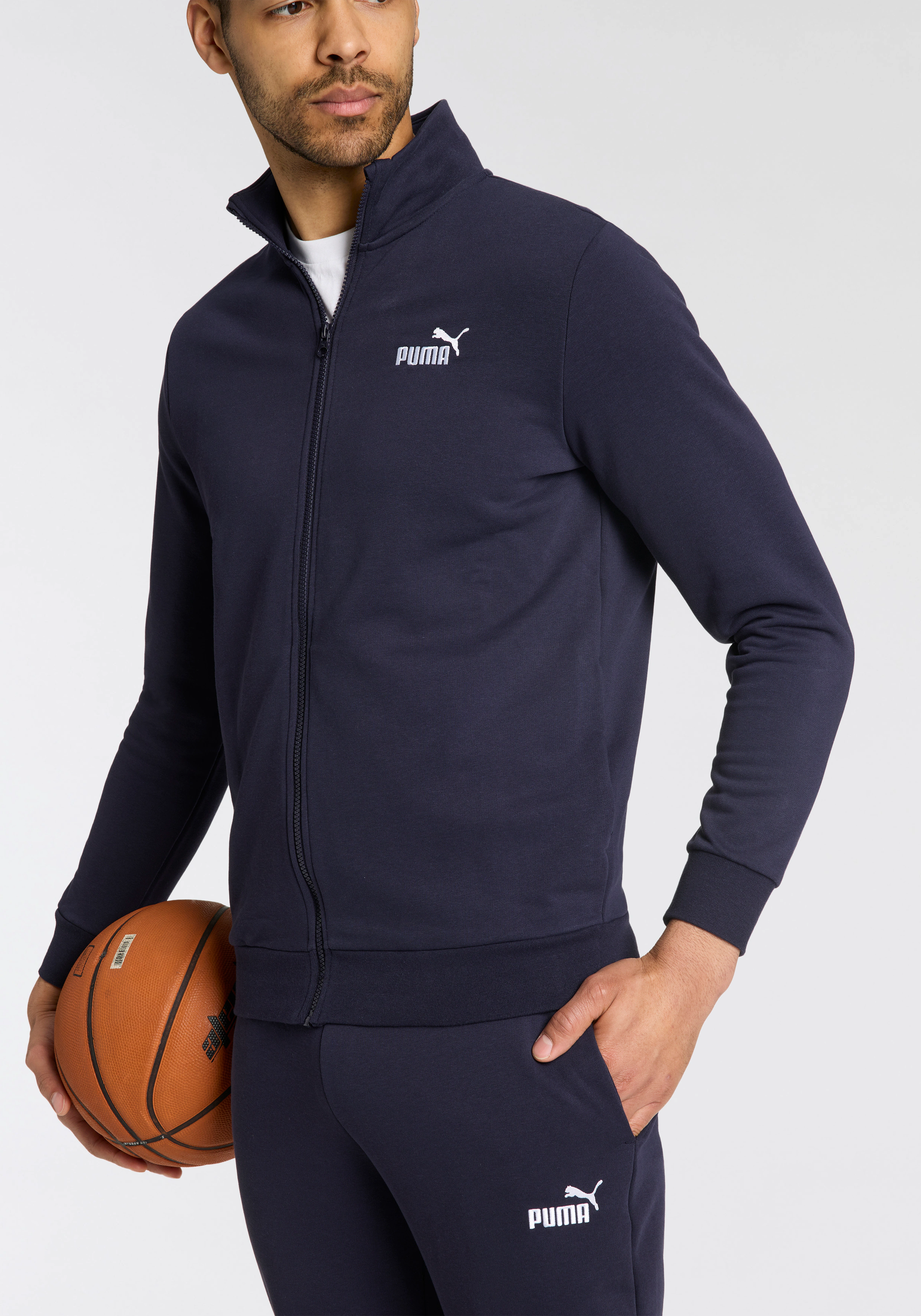 PUMA Trainingsanzug "ESS SWEAT SUIT TR", (2 tlg.), Bequemer Casual Jogginga günstig online kaufen